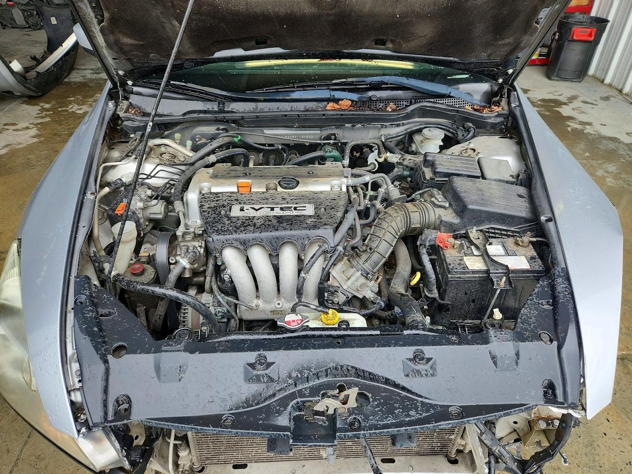 2006 Honda Accord Se Silver vin: 1HGCM56356A160623