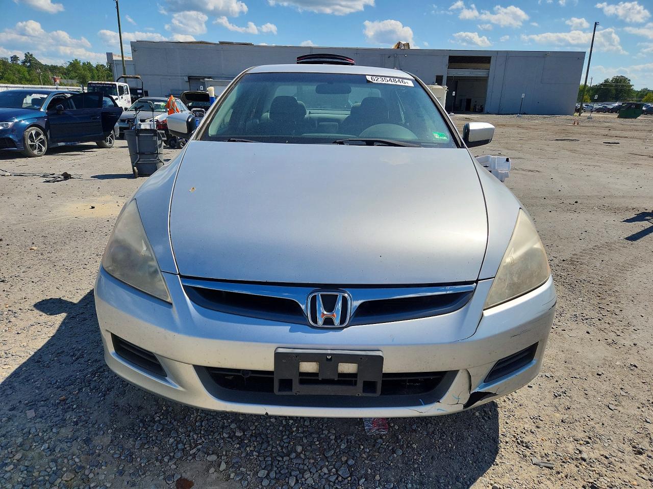 2006 Honda Accord Se Silver vin: 1HGCM56356A166647