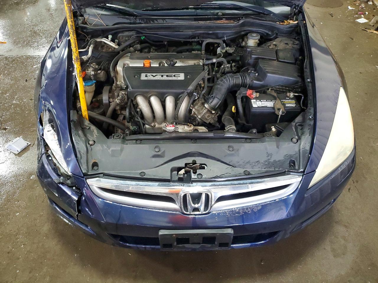 2006 Honda Accord Se Blue vin: 1HGCM56356A178622