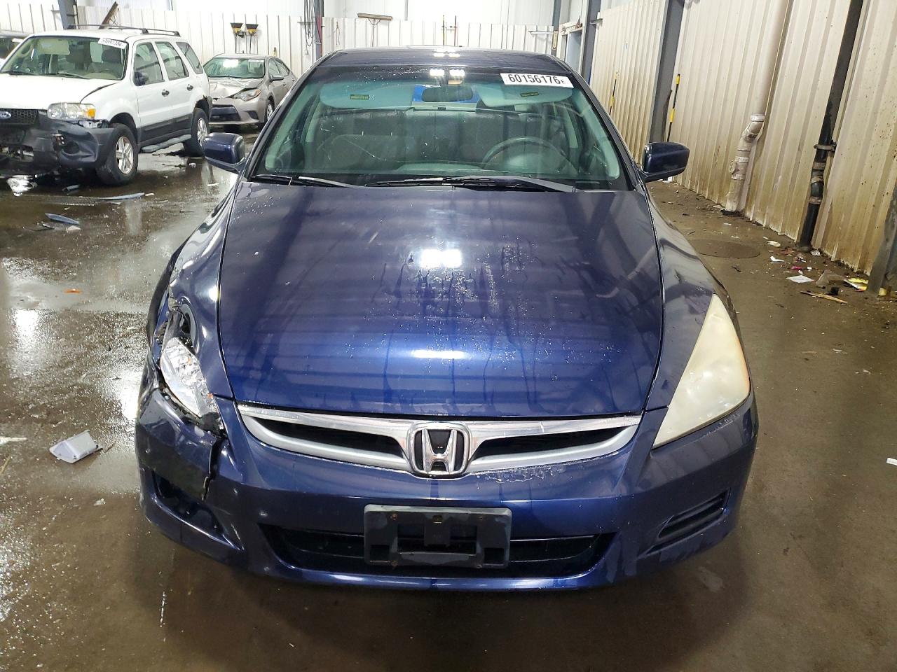 2006 Honda Accord Se Blue vin: 1HGCM56356A178622