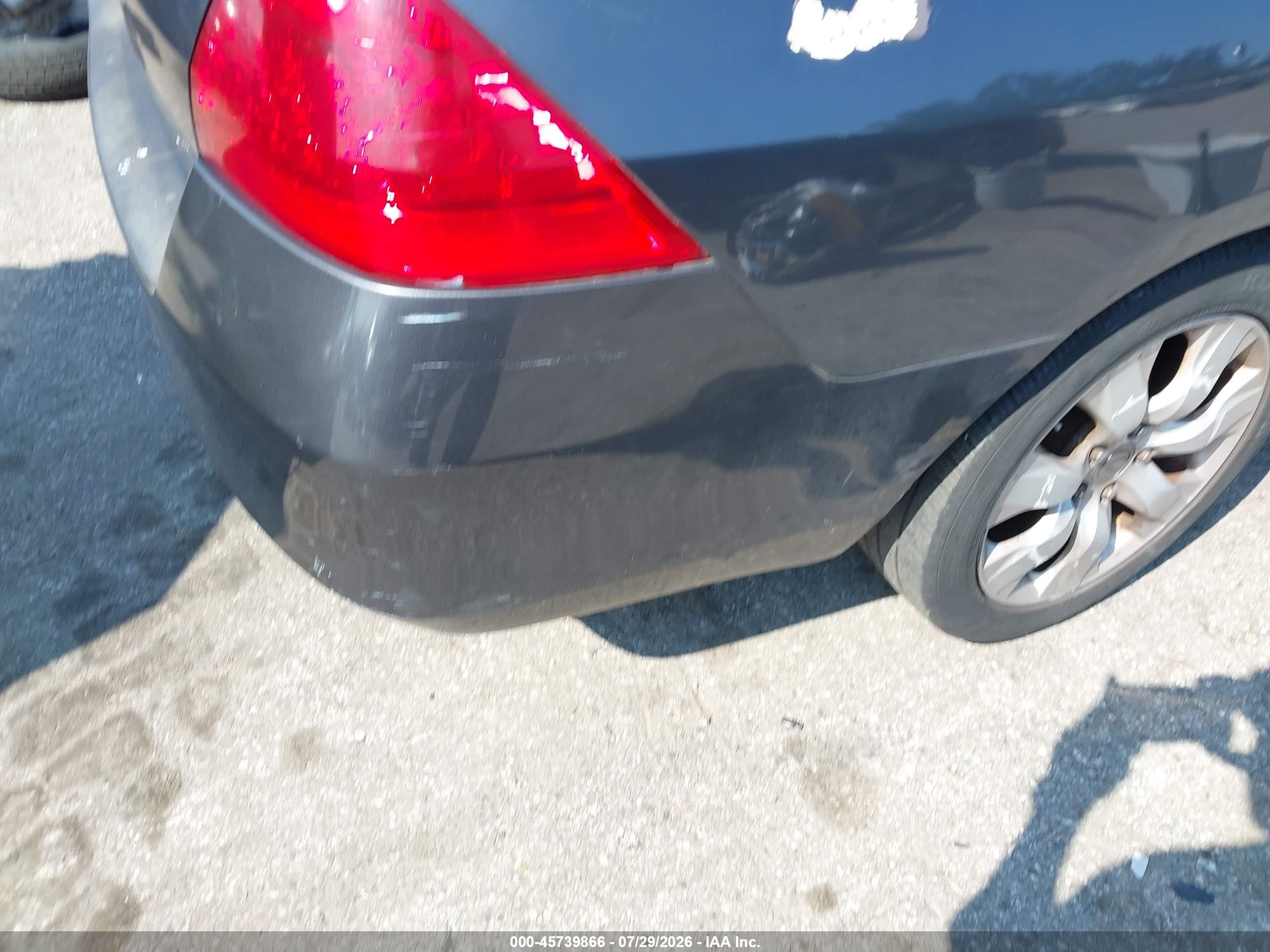 2007 Honda Accord 2.4 Se Gray vin: 1HGCM56357A204928