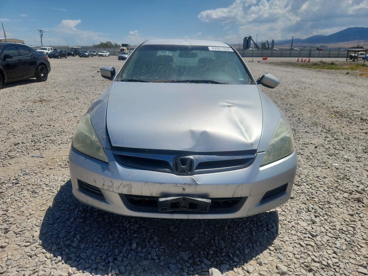 2007 Honda Accord Se Silver vin: 1HGCM56357A209482