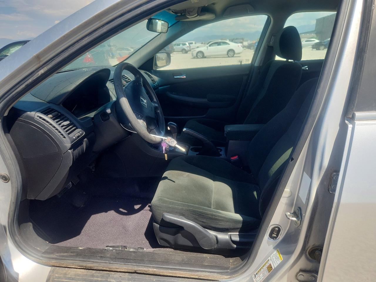 2007 Honda Accord Se Silver vin: 1HGCM56357A209482