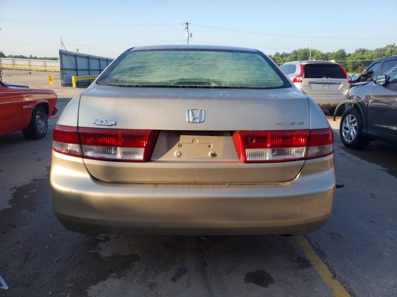 2003 Honda Accord Lx Beige vin: 1HGCM56363A017272