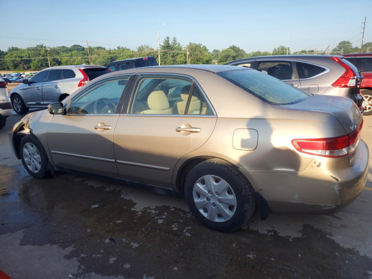2003 Honda Accord Lx Beige vin: 1HGCM56363A017272
