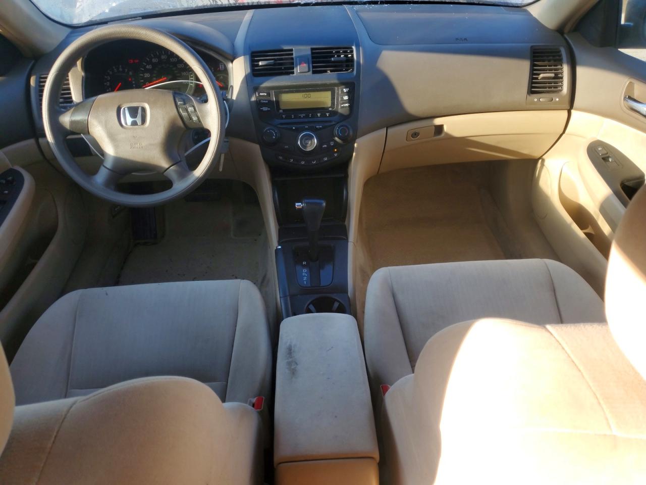 2003 Honda Accord Lx Beige vin: 1HGCM56363A017272