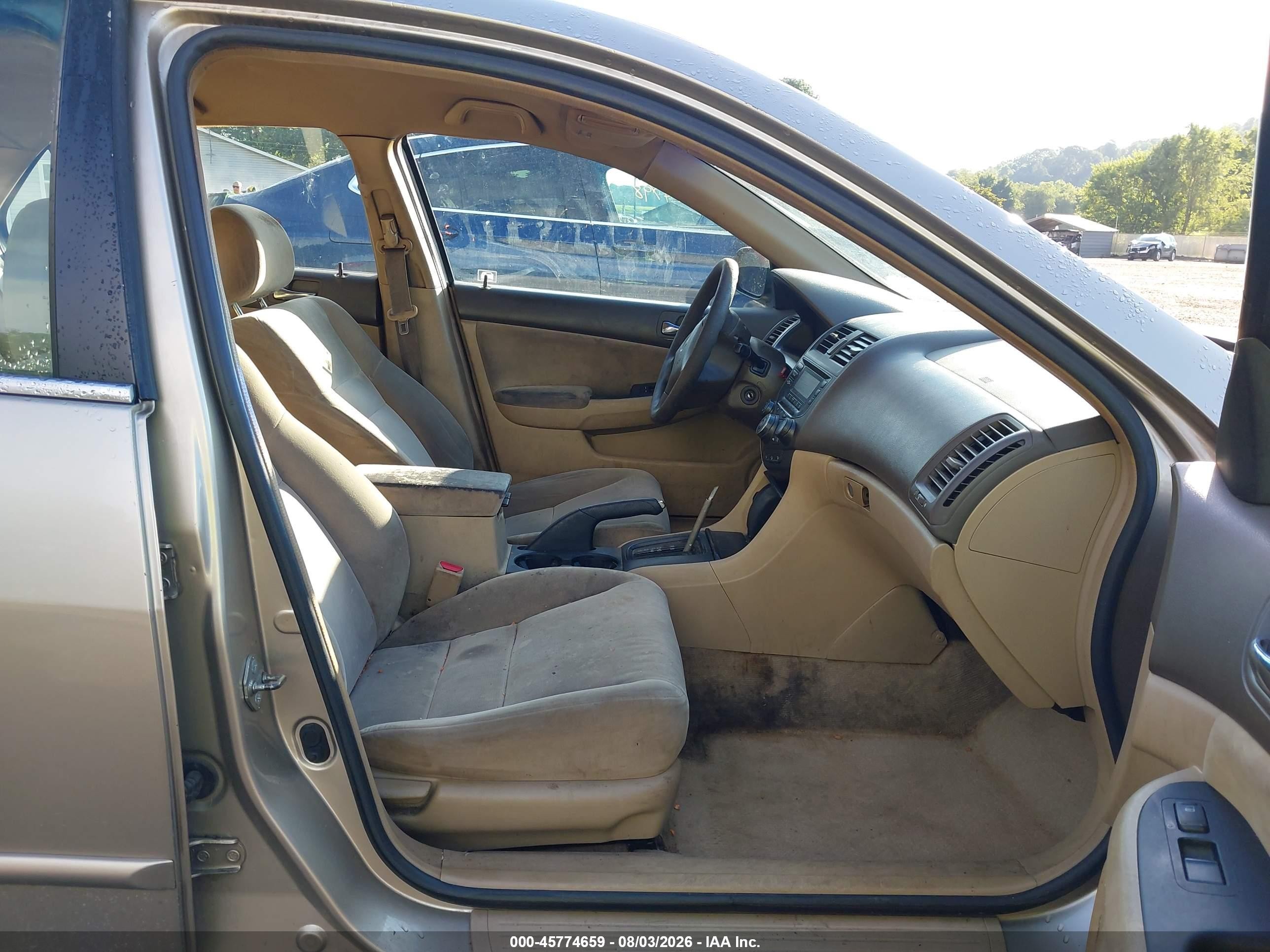 2003 Honda Accord Sdn Lx Gold vin: 1HGCM56363A056539
