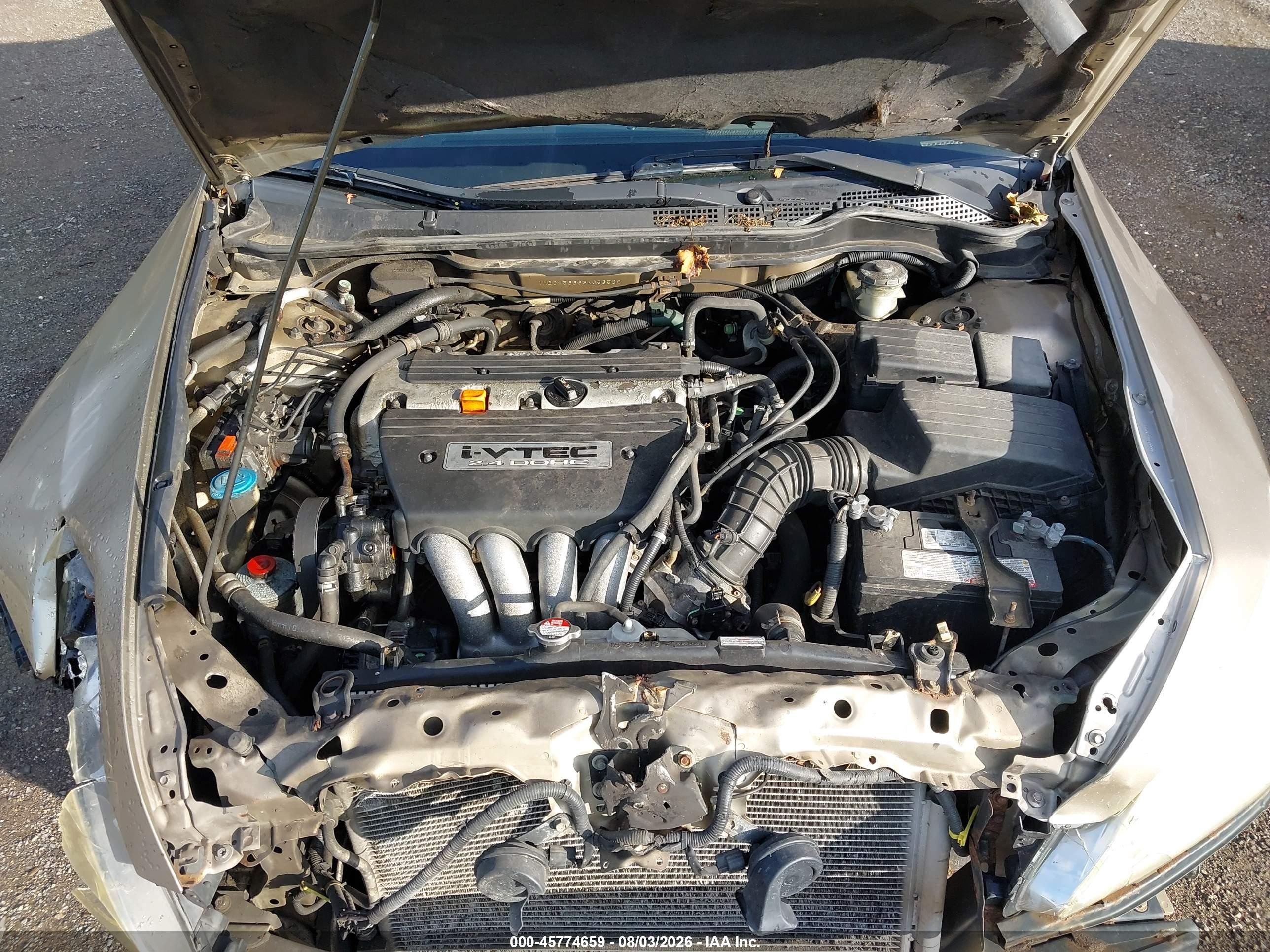 2003 Honda Accord Sdn Lx Gold vin: 1HGCM56363A056539