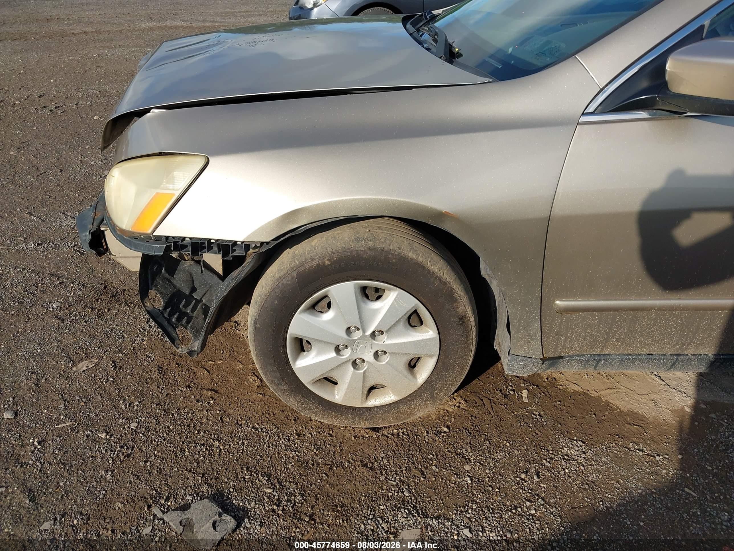 2003 Honda Accord Sdn Lx Gold vin: 1HGCM56363A056539