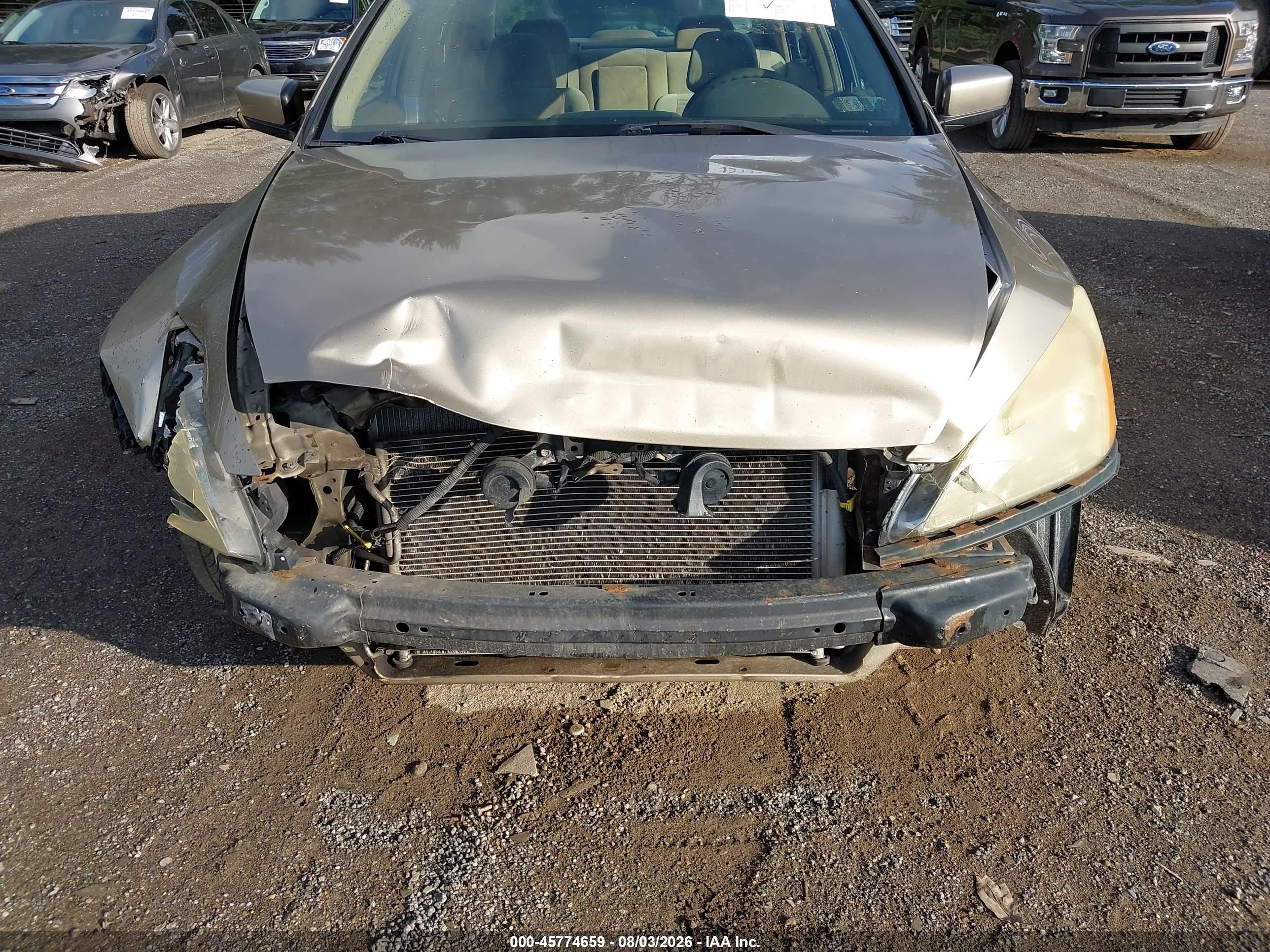 2003 Honda Accord Sdn Lx Gold vin: 1HGCM56363A056539