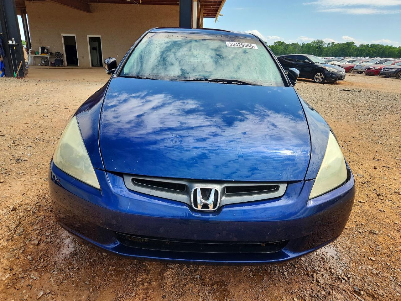 2003 Honda Accord Lx Blue vin: 1HGCM56363A076841