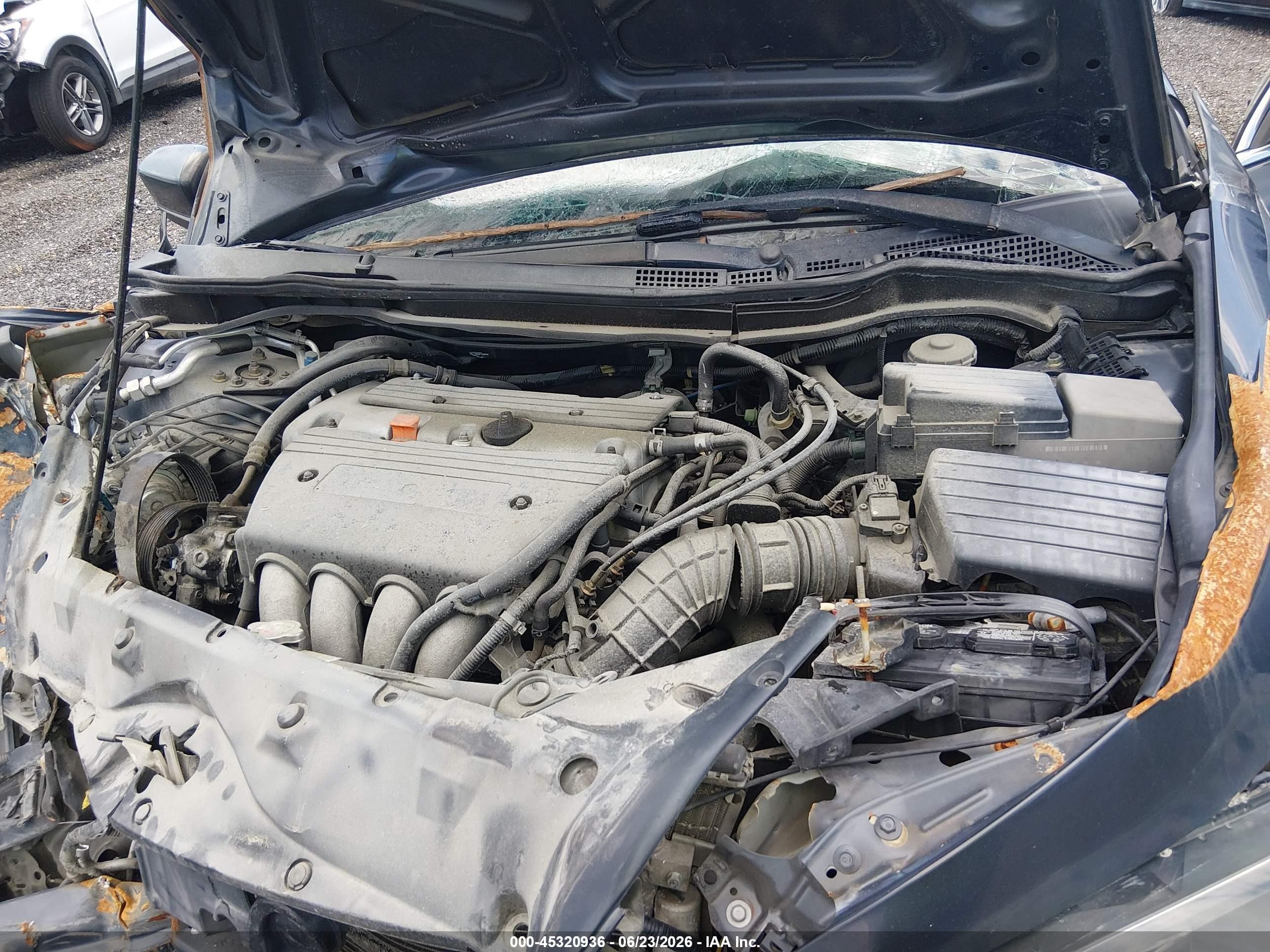 2004 Honda Accord 2.4 Lx Gray vin: 1HGCM56364A094368