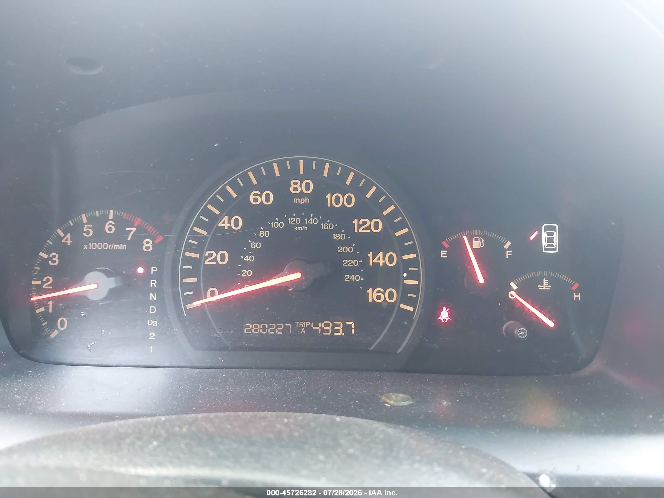 2004 Honda Accord 2.4 Lx Серебряный vin: 1HGCM56364A165763