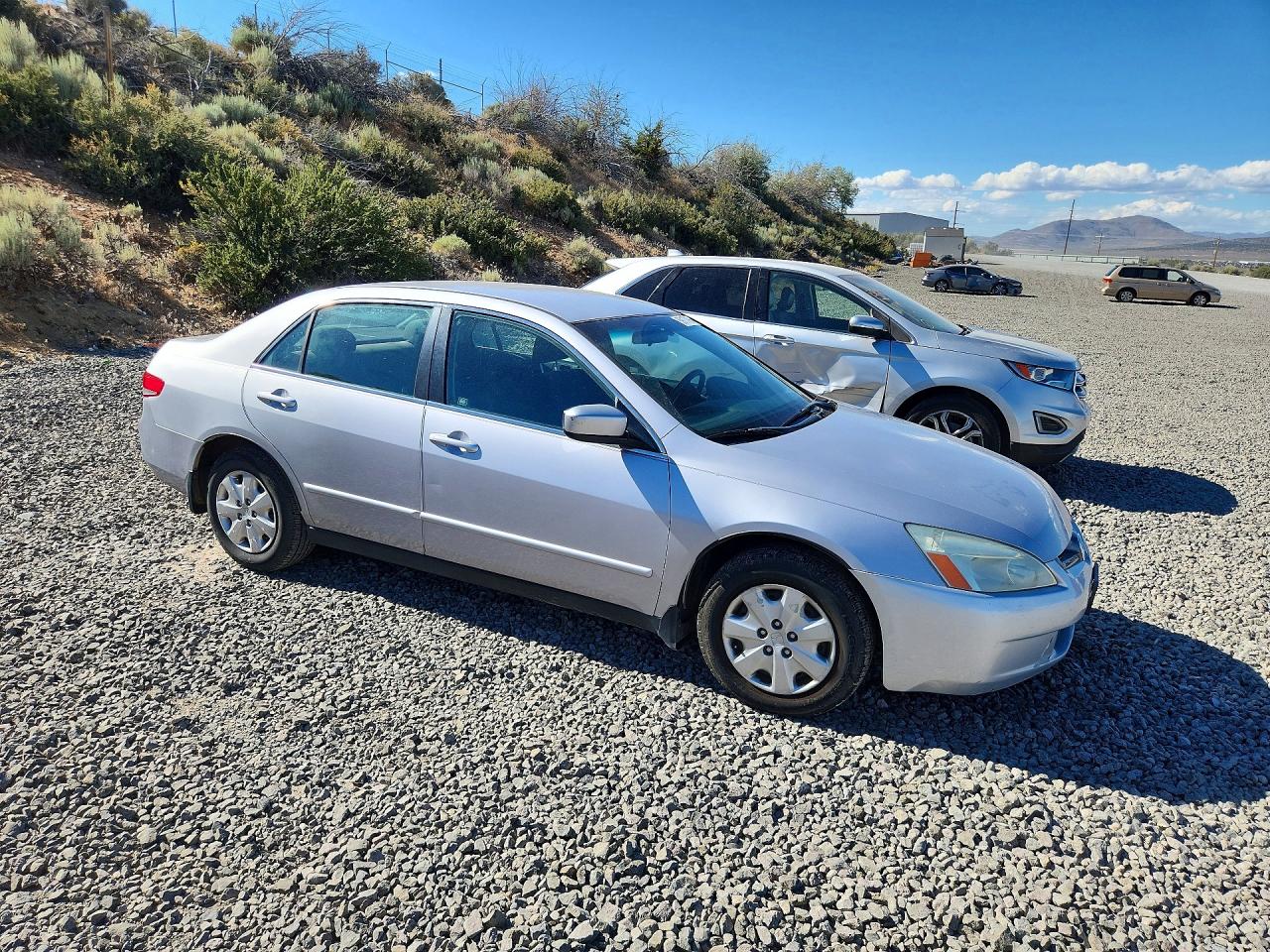 2004 Honda Accord Lx Серебряный vin: 1HGCM56364A173958