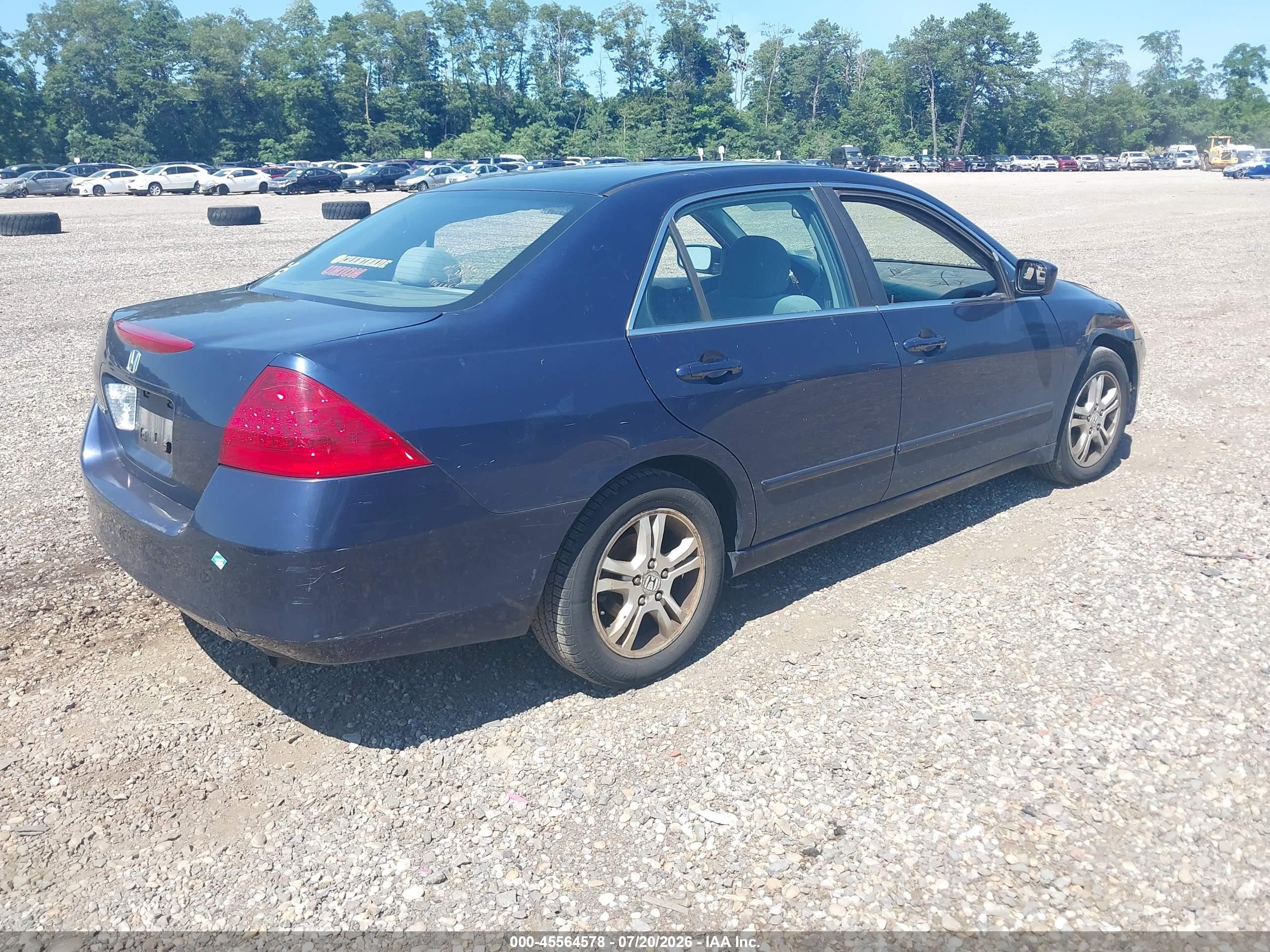 2006 Honda Accord 2.4 Se Серый vin: 1HGCM56366A016398