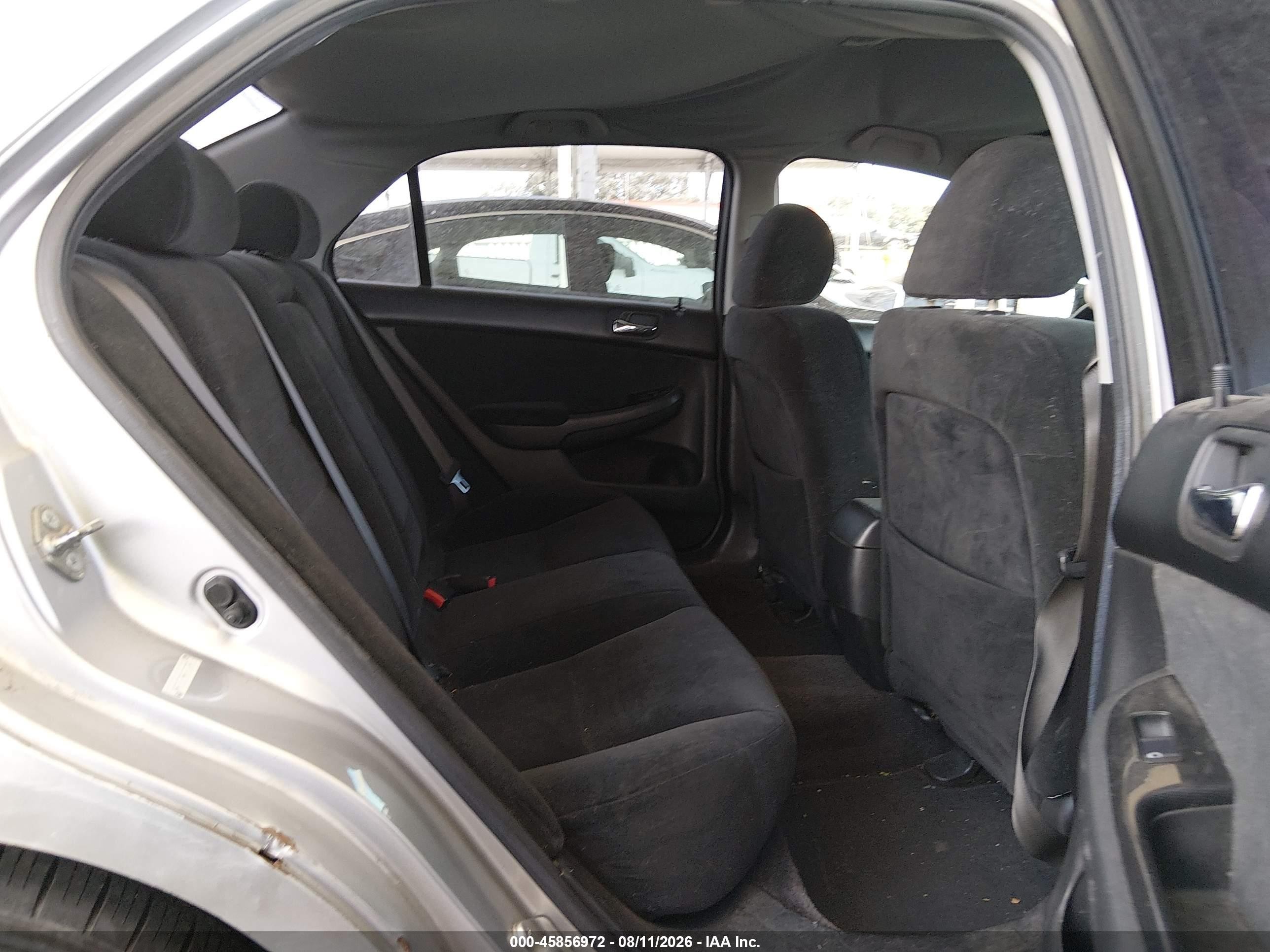 2006 Honda Accord 2.4 Se Silver vin: 1HGCM56366A057887