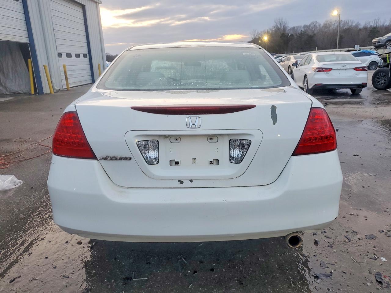 2006 Honda Accord Se Белый vin: 1HGCM56366A151641