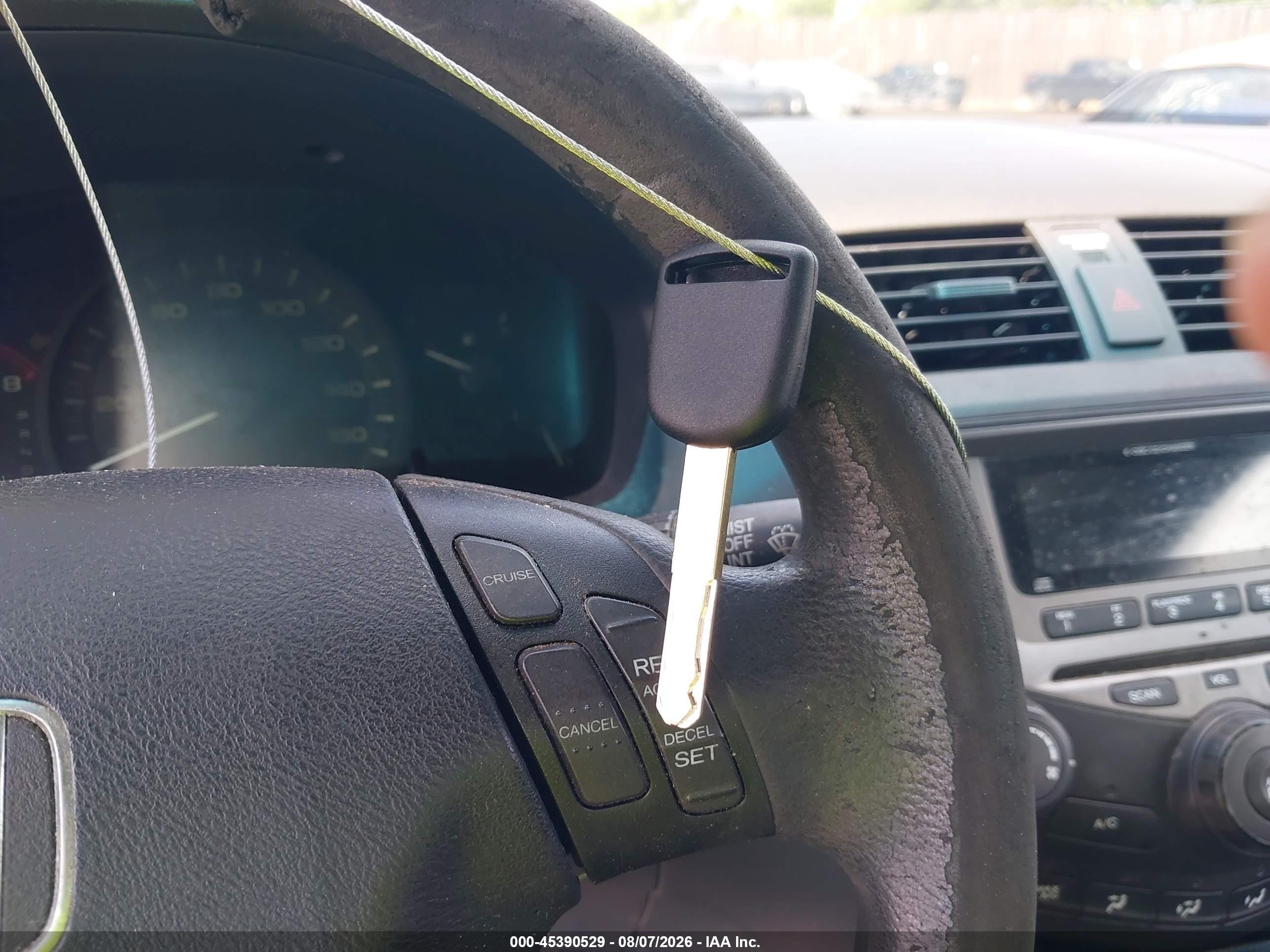2006 Honda Accord 2.4 Se Серый vin: 1HGCM56366A175535