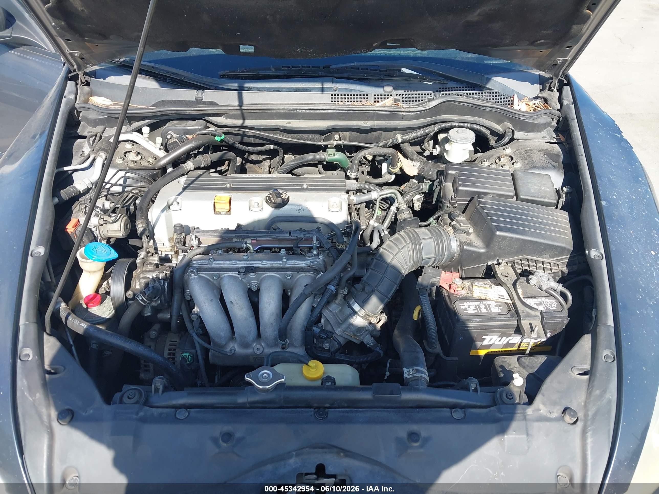 2006 Honda Accord 2.4 Se Gray vin: 1HGCM56366A179908