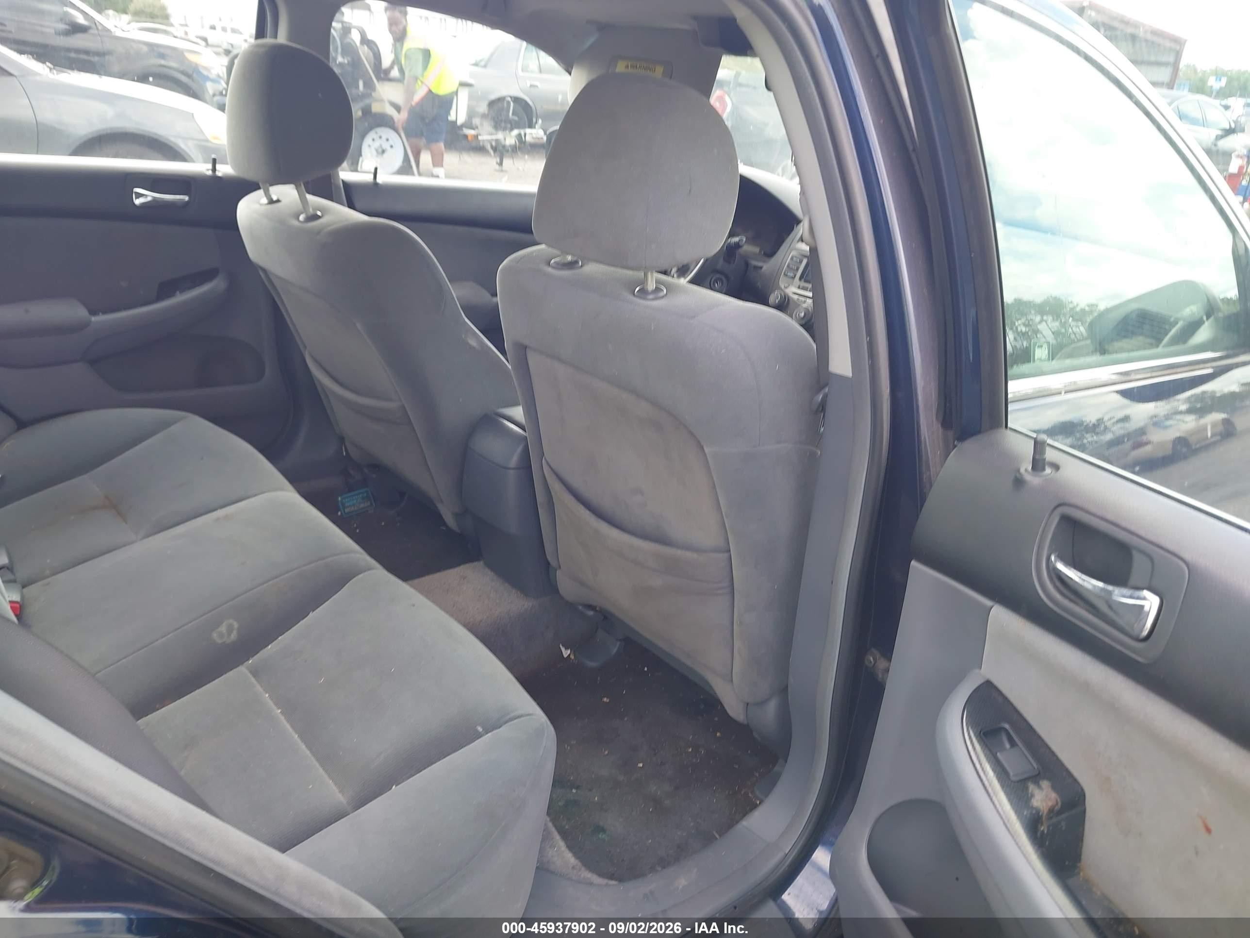 2006 Honda Accord 2.4 Se Blue vin: 1HGCM56366A181416