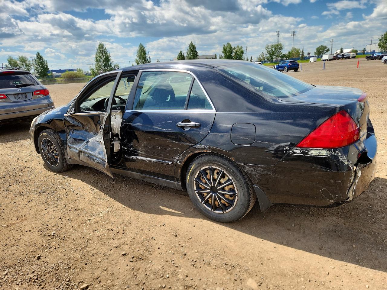 2006 Honda Accord Se Black vin: 1HGCM56366A812147