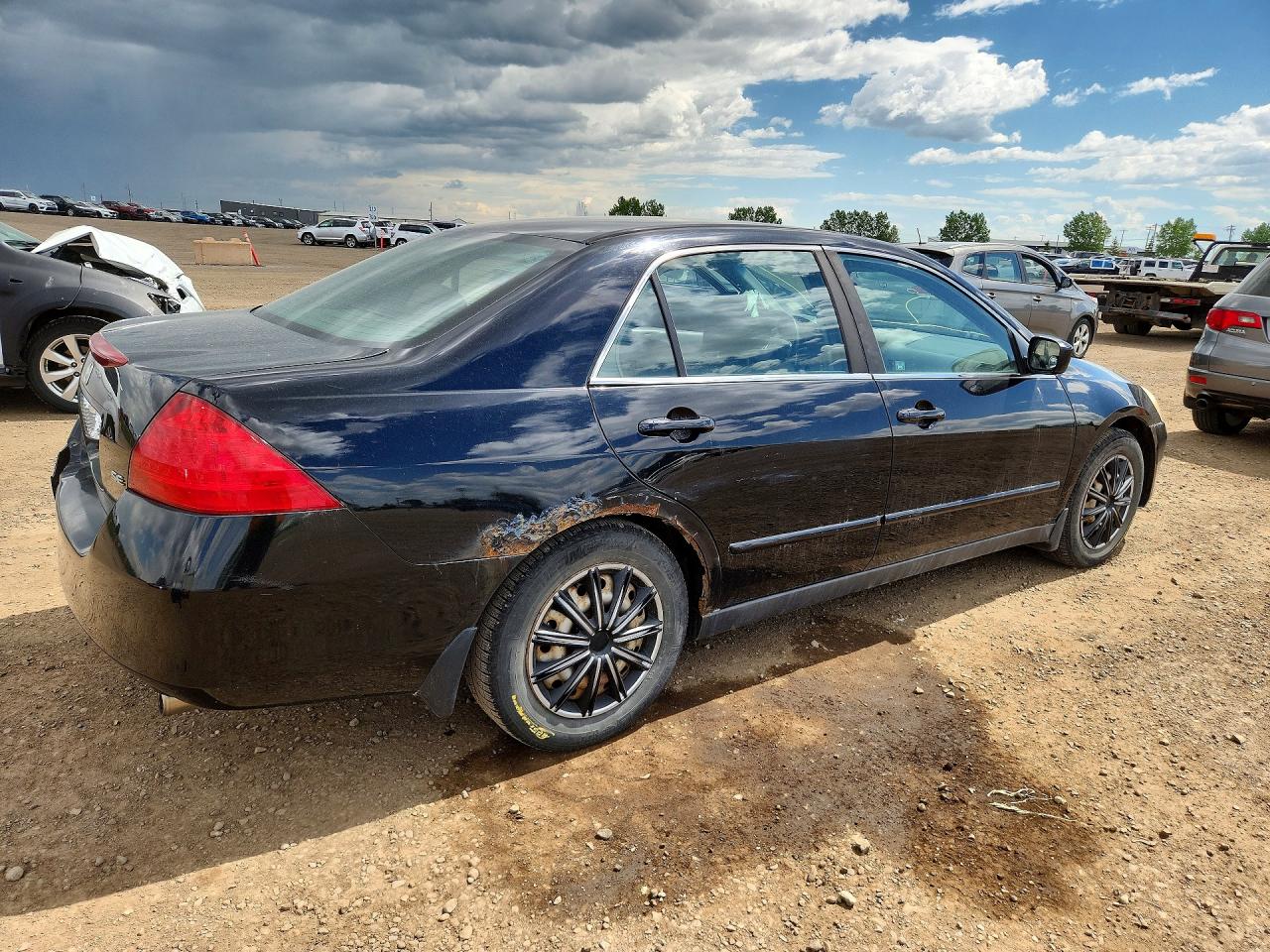 2006 Honda Accord Se Black vin: 1HGCM56366A812147