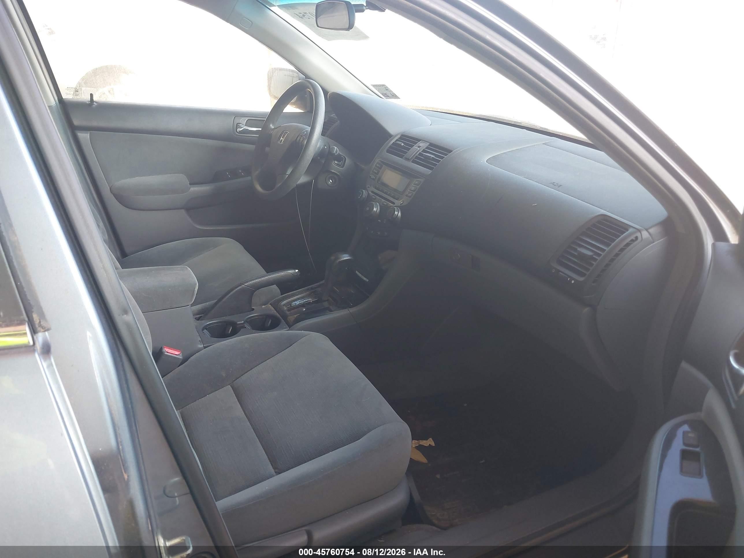 2007 Honda Accord 2.4 Se Blue vin: 1HGCM56367A054702