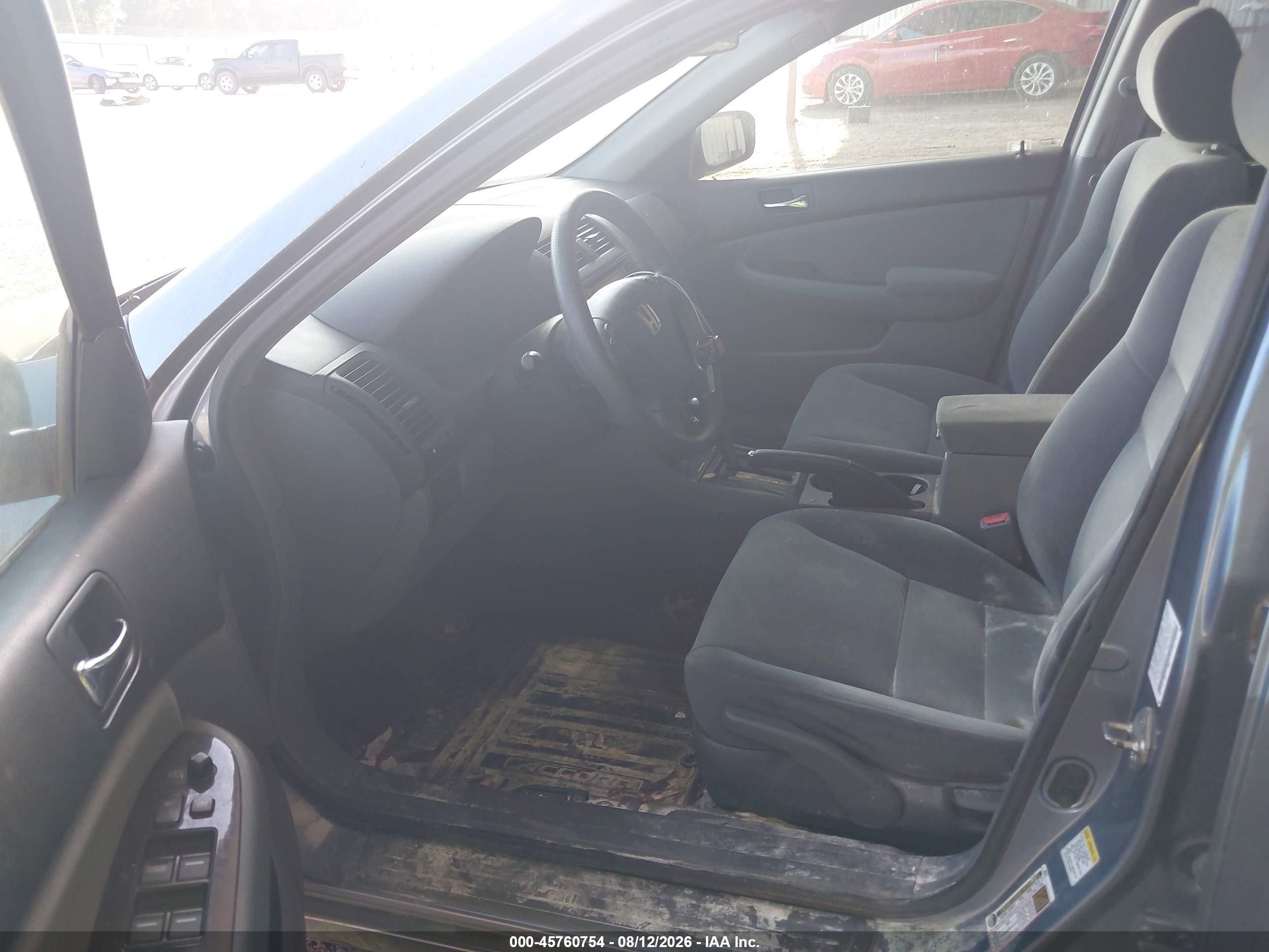 2007 Honda Accord 2.4 Se Blue vin: 1HGCM56367A054702