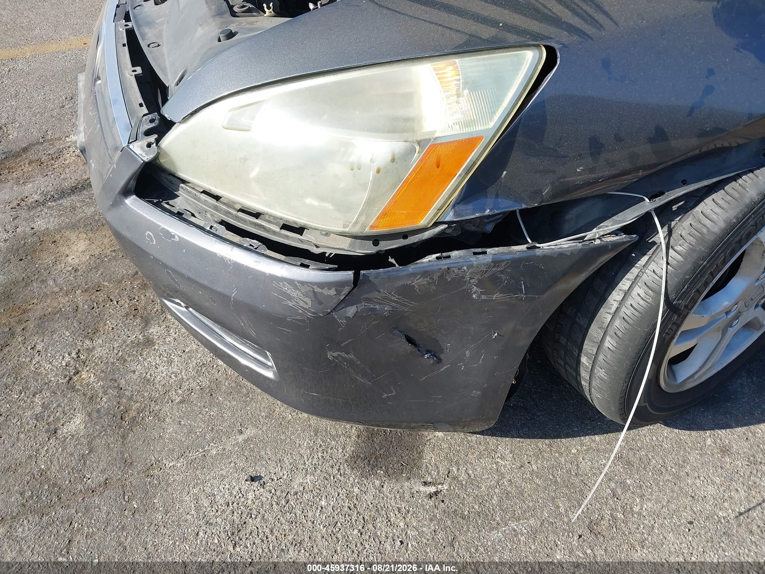 2007 Honda Accord 2.4 Se Gray vin: 1HGCM56367A116857