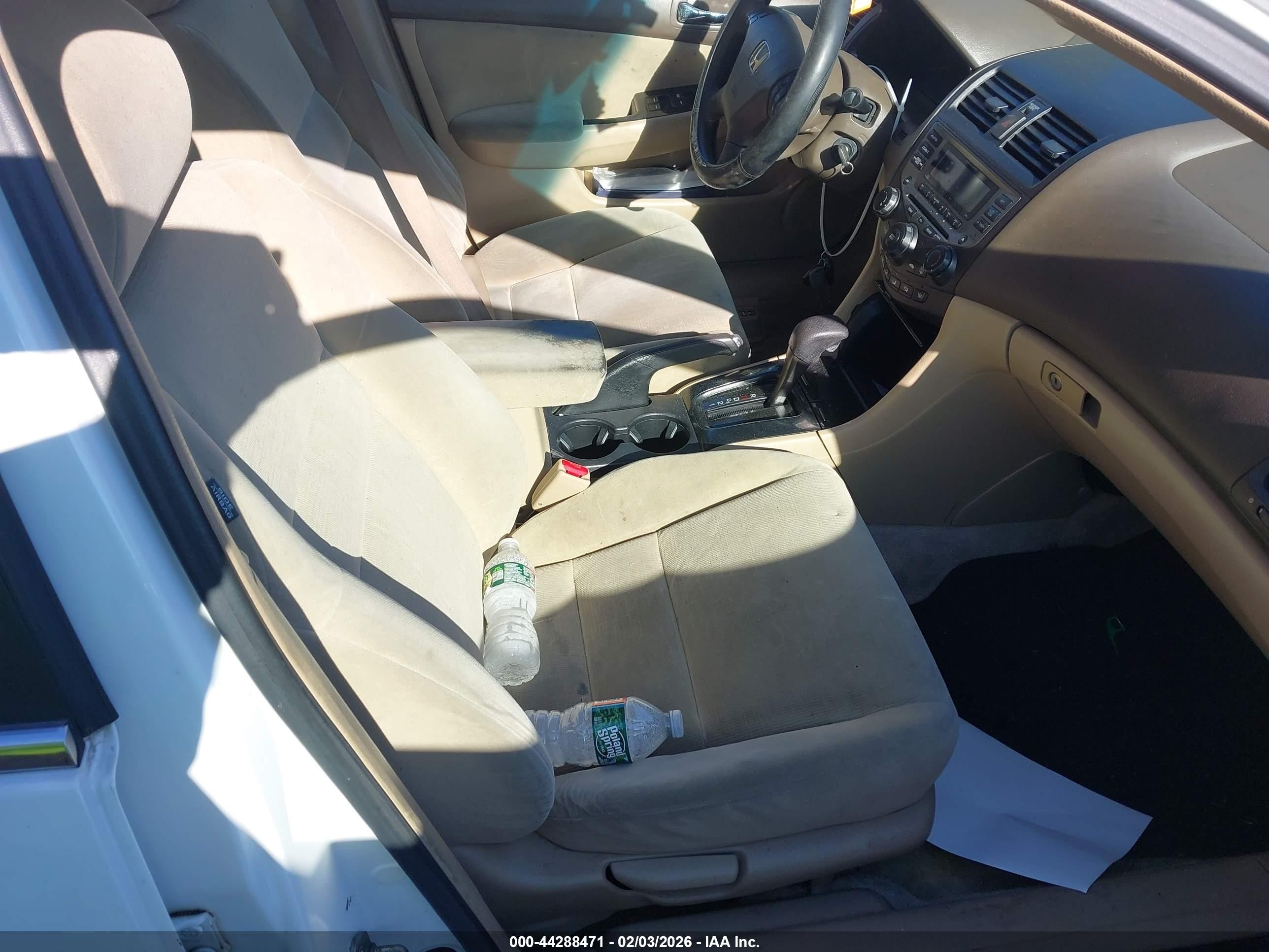 2007 Honda Accord 2.4 Se White vin: 1HGCM56367A174886