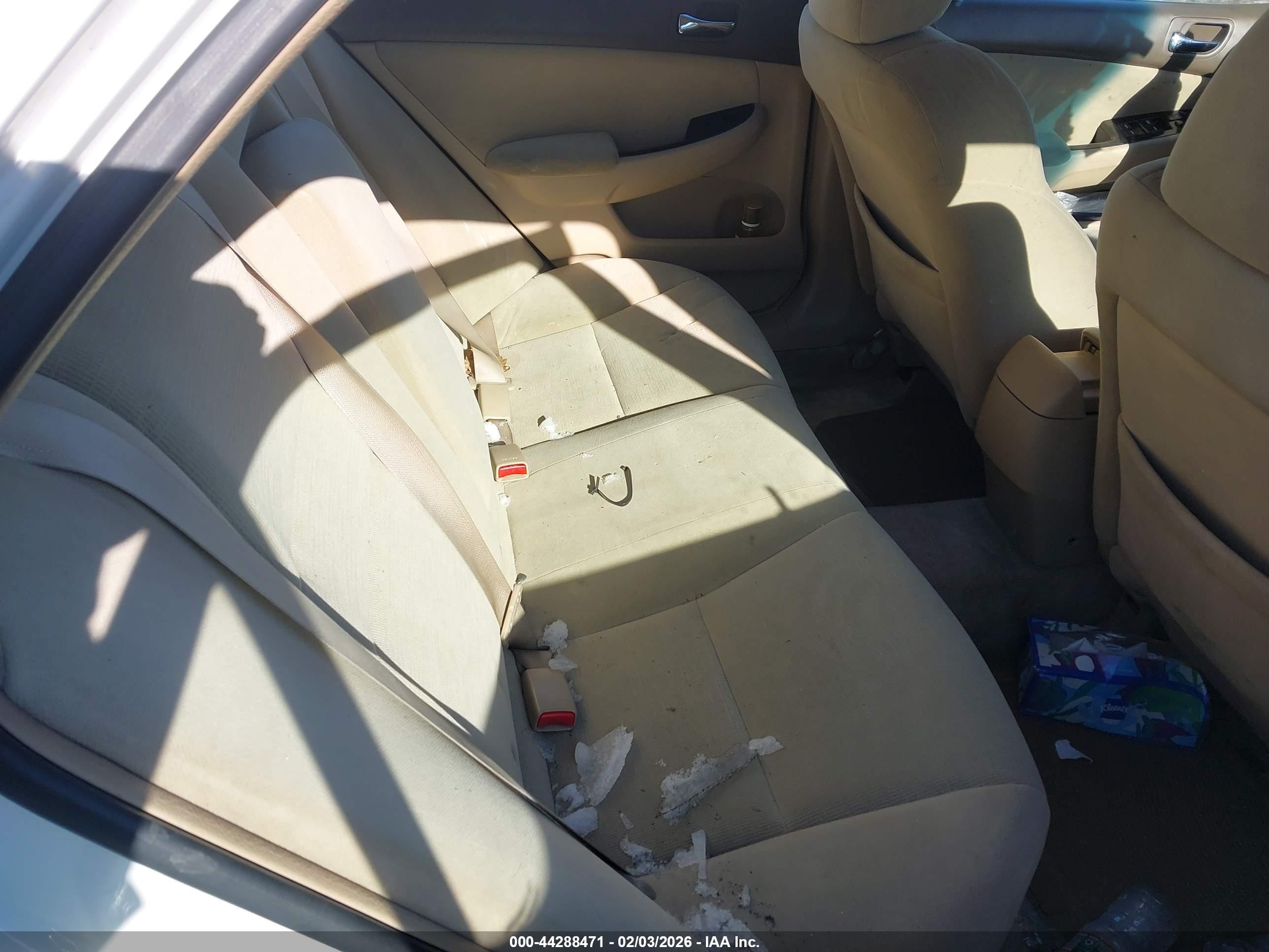 2007 Honda Accord 2.4 Se White vin: 1HGCM56367A174886