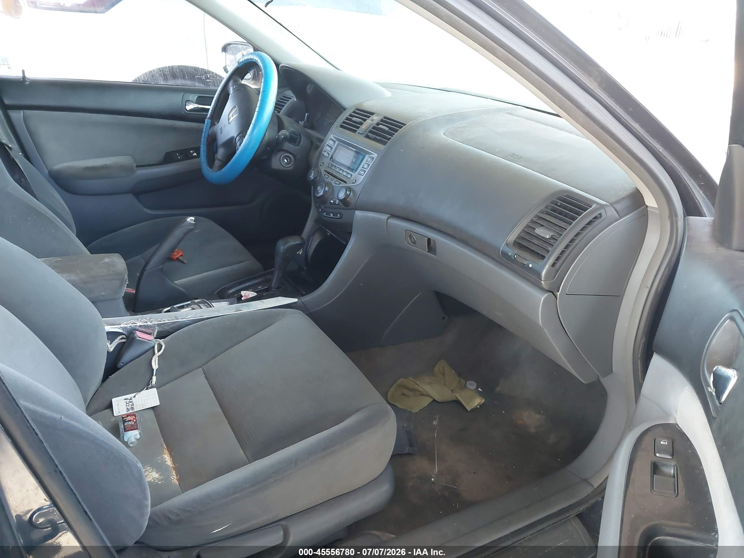 2007 Honda Accord 2.4 Se Blue vin: 1HGCM56367A181286
