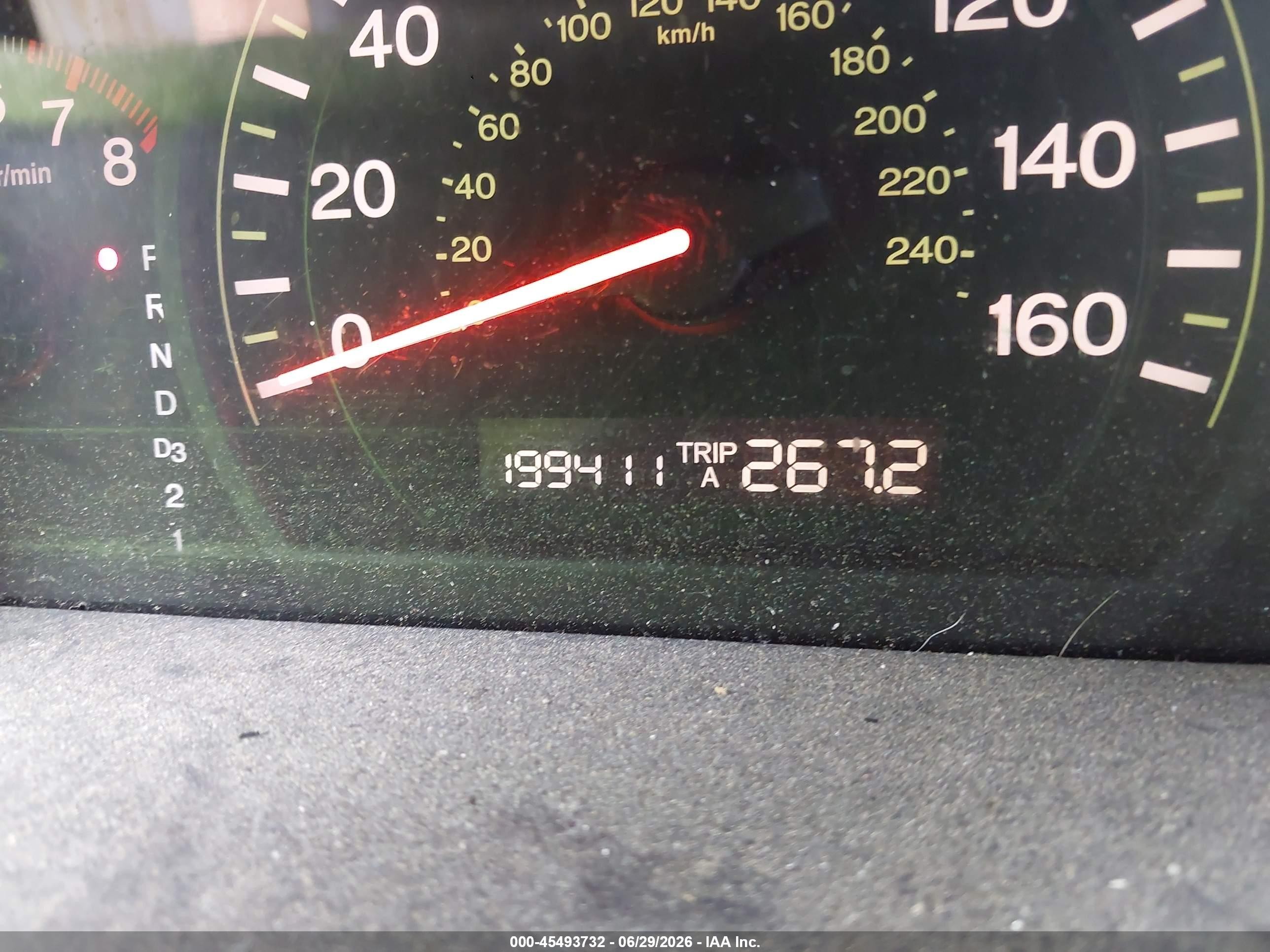 2003 Honda Accord 2.4 Lx Beige vin: 1HGCM56373A031522