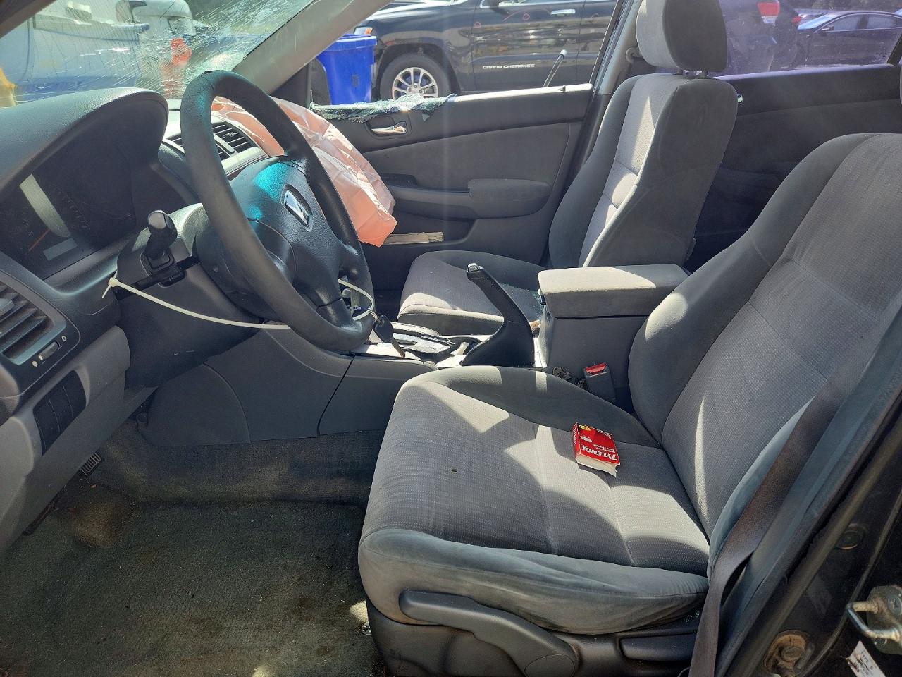2003 Honda Accord Lx Blue vin: 1HGCM56373A096595