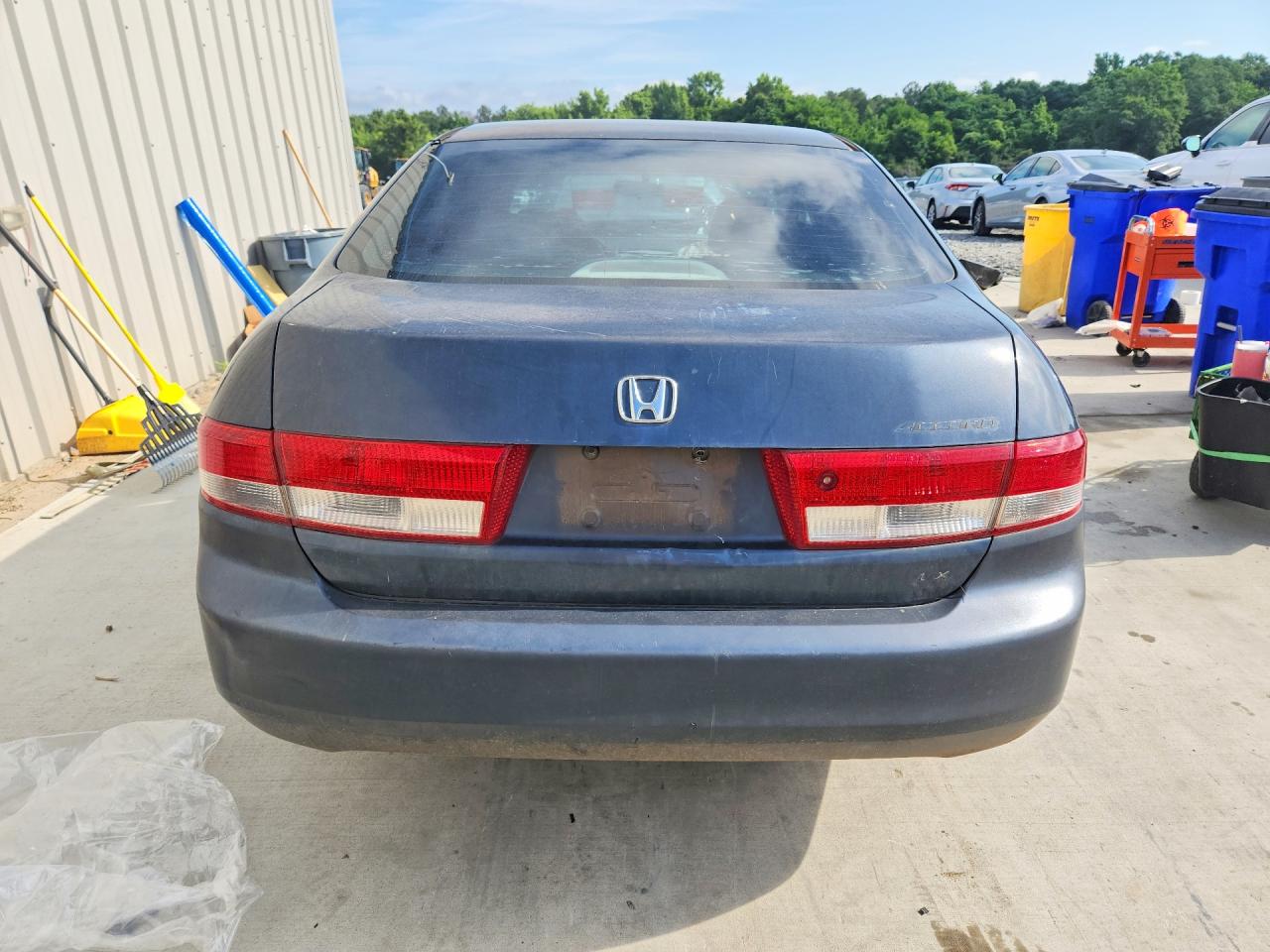2003 Honda Accord Lx Blue vin: 1HGCM56373A096595