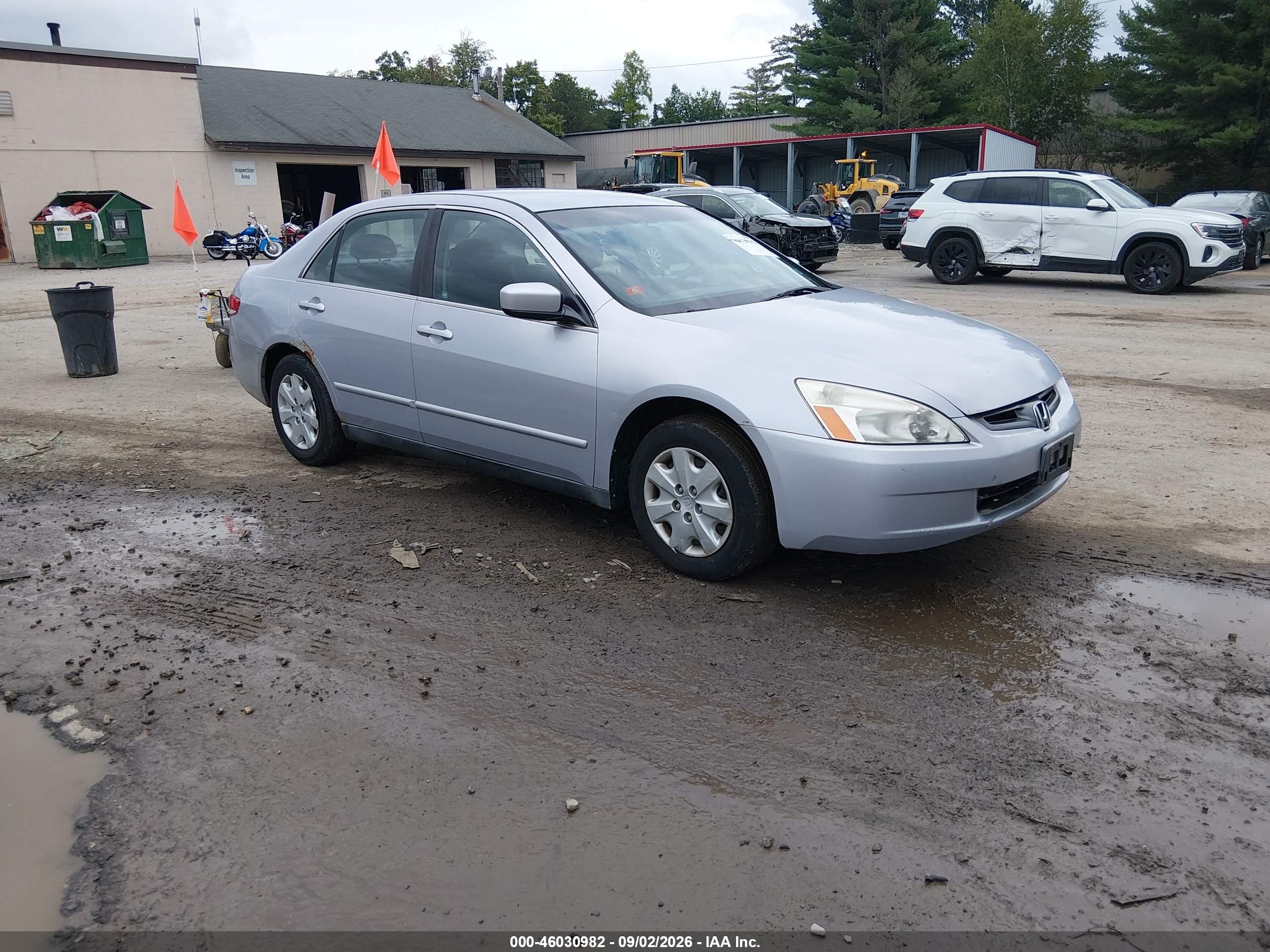 2004 Honda Accord 2.4 Lx Silver vin: 1HGCM56374A141424