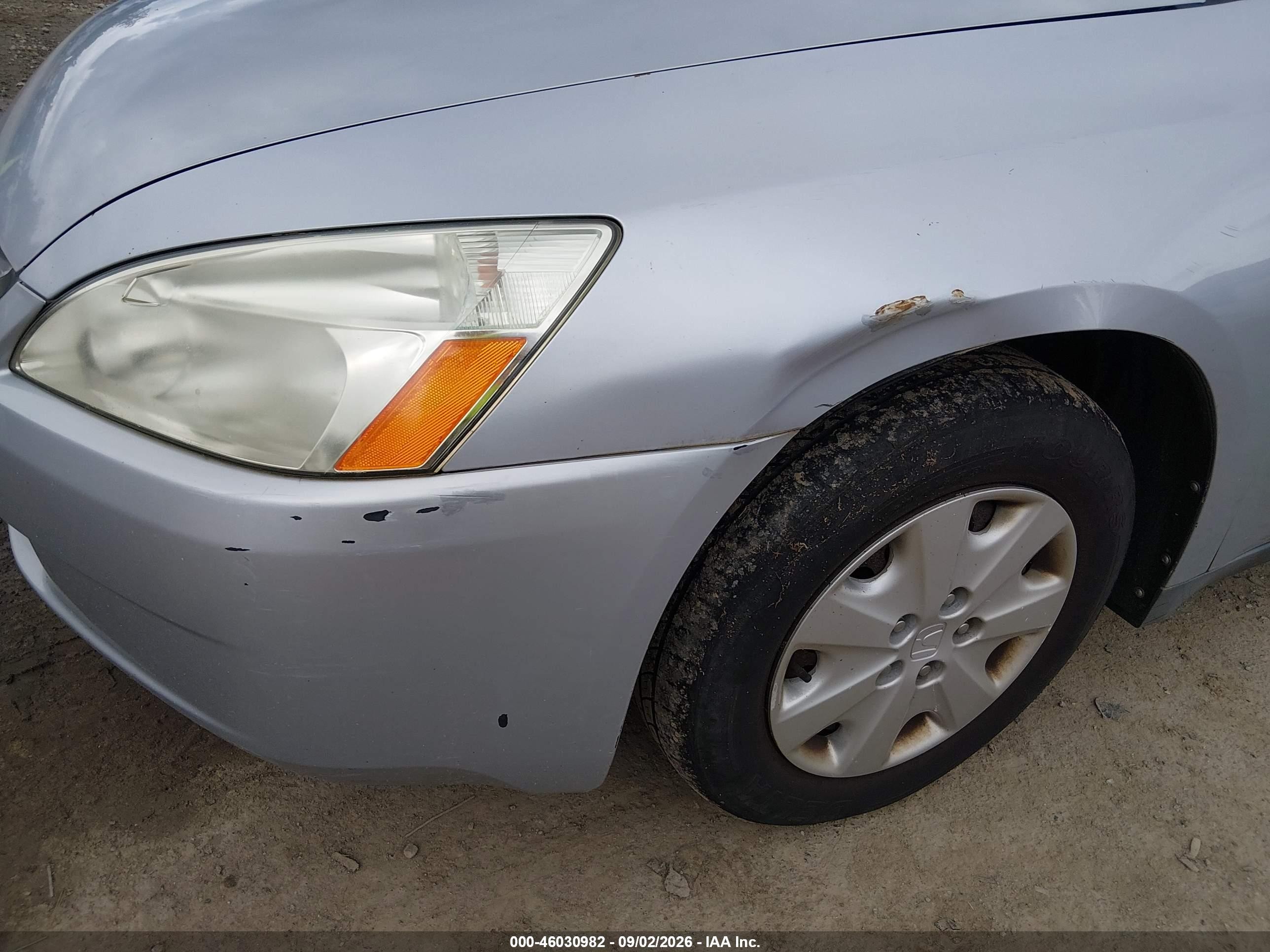 2004 Honda Accord 2.4 Lx Silver vin: 1HGCM56374A141424