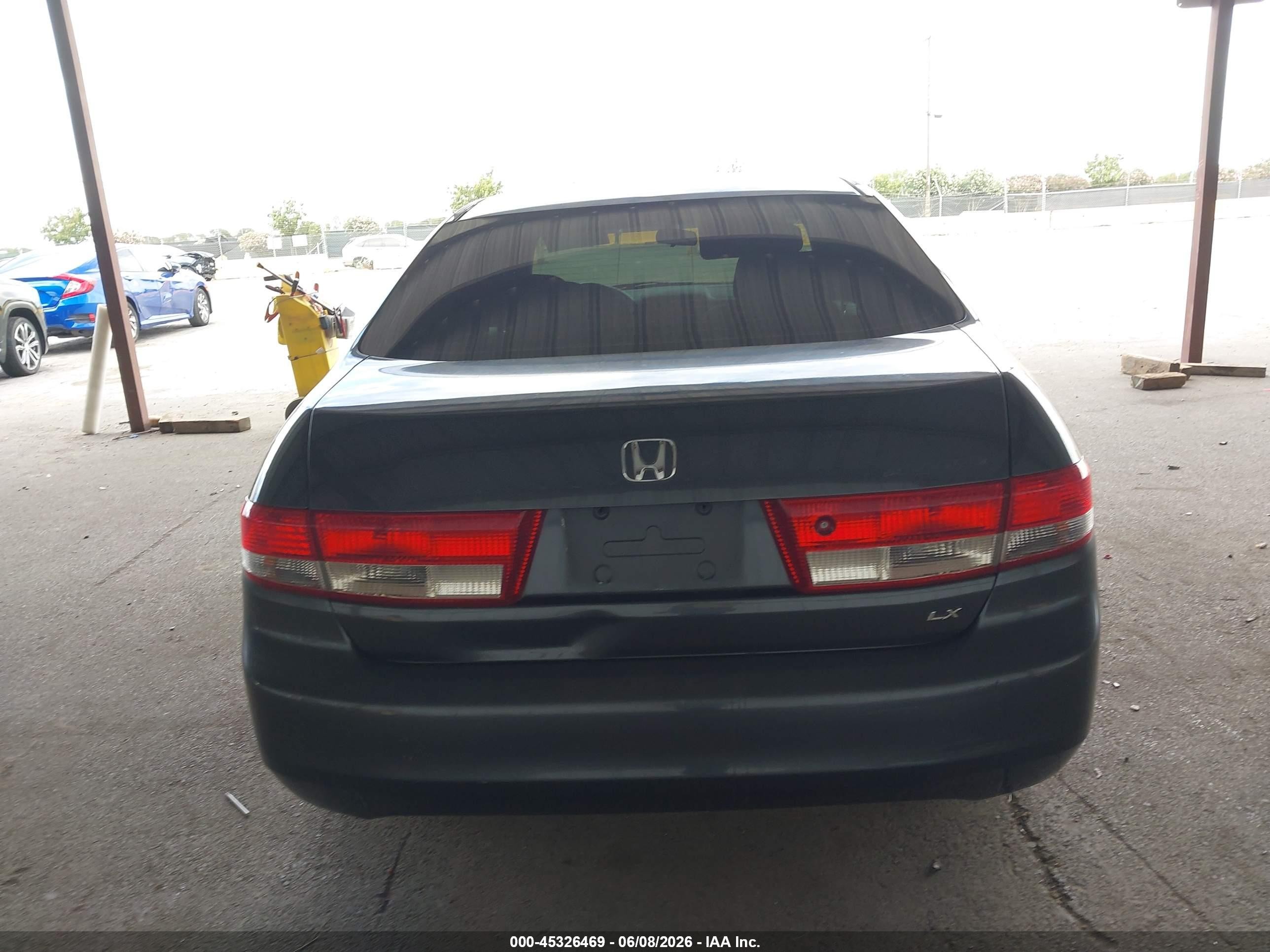 2004 Honda Accord 2.4 Lx Серый vin: 1HGCM56374A147286