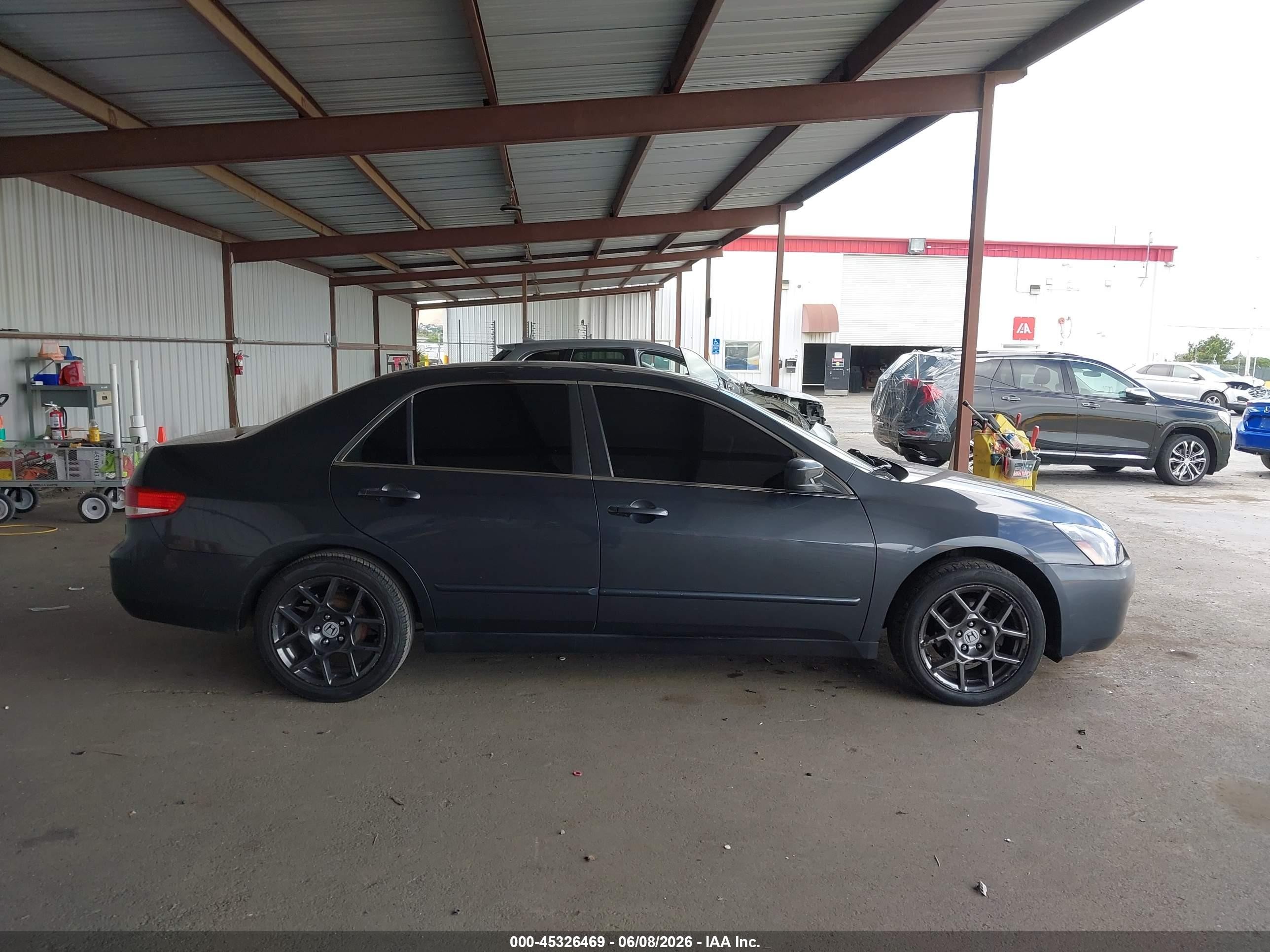 2004 Honda Accord 2.4 Lx Серый vin: 1HGCM56374A147286