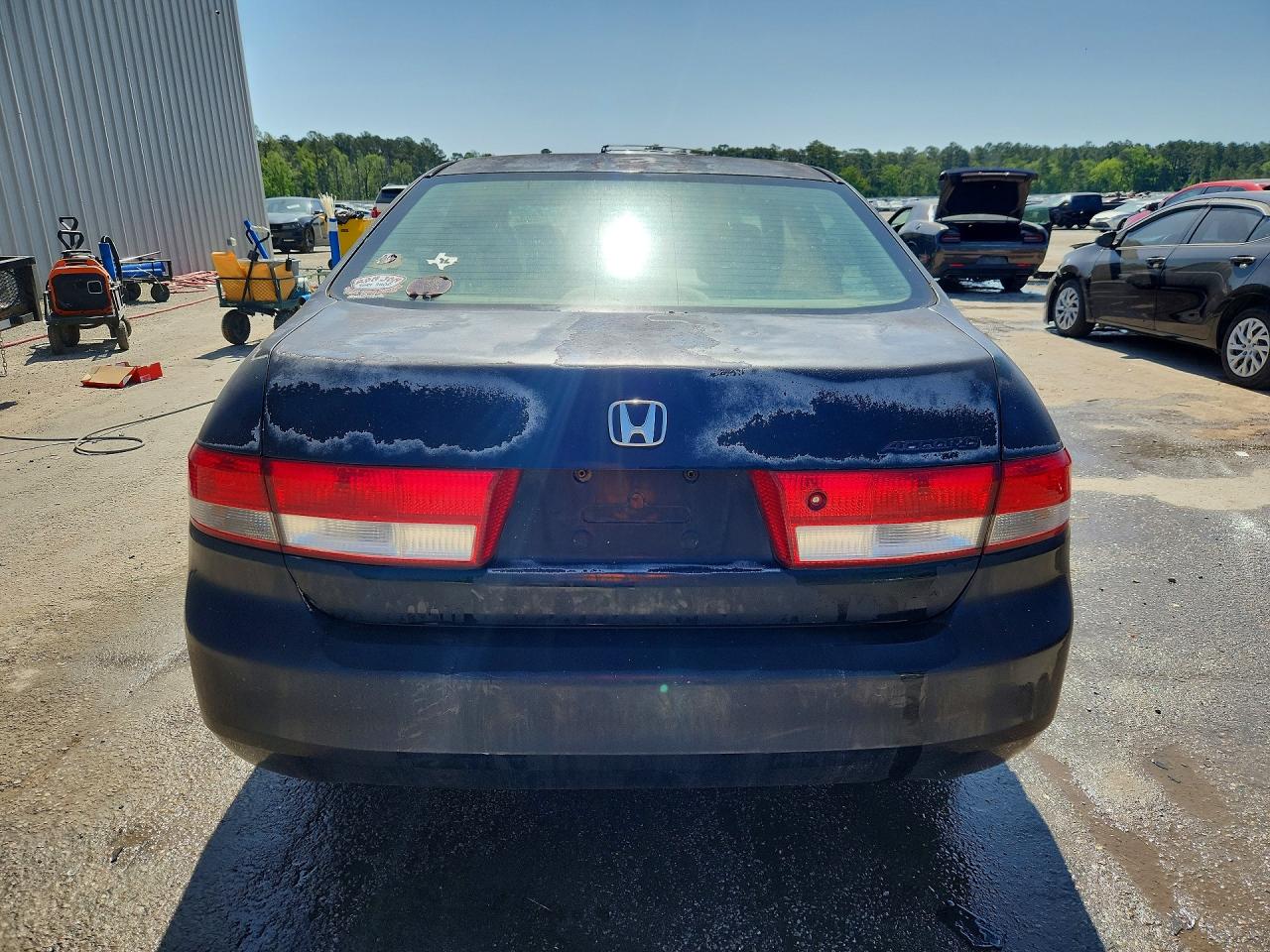 2004 Honda Accord Lx Серый vin: 1HGCM56374A156313