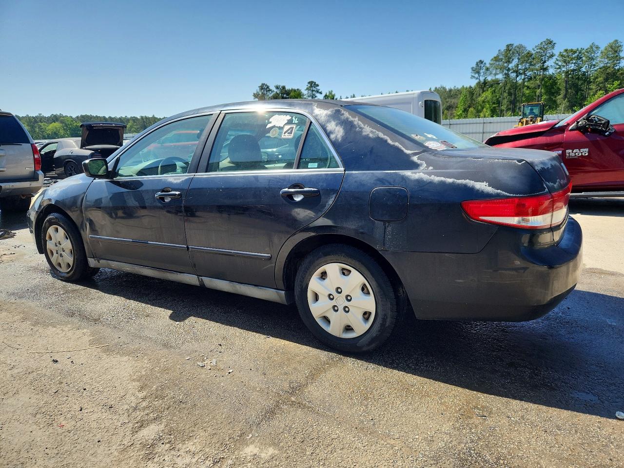 2004 Honda Accord Lx Серый vin: 1HGCM56374A156313