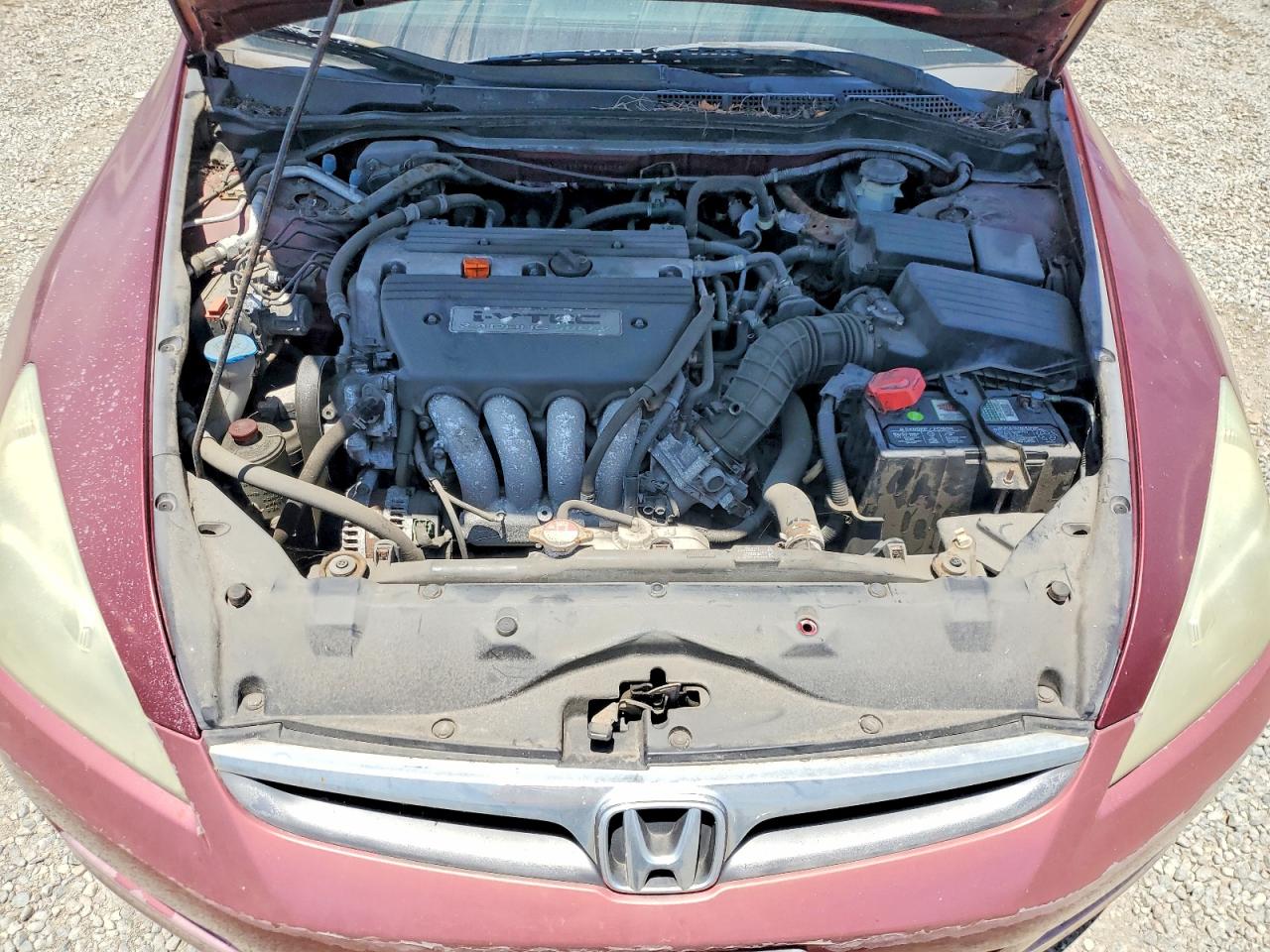 2006 Honda Accord Se Burgundy vin: 1HGCM56376A053279