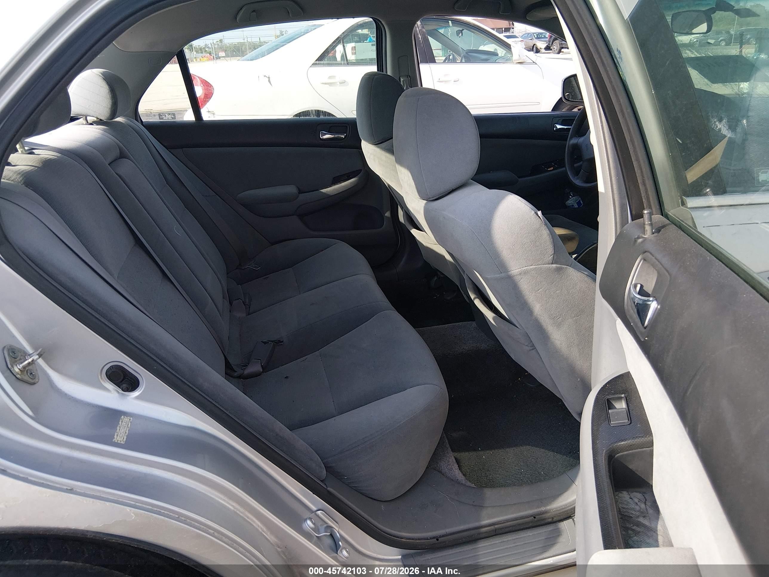 2006 Honda Accord 2.4 Se Silver vin: 1HGCM56376A076061
