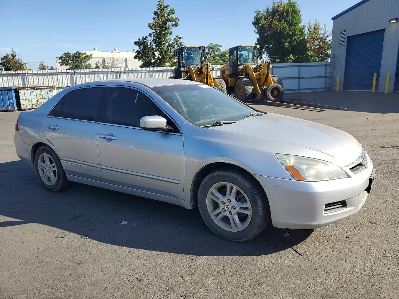 2006 Honda Accord Se Silver vin: 1HGCM56376A099713
