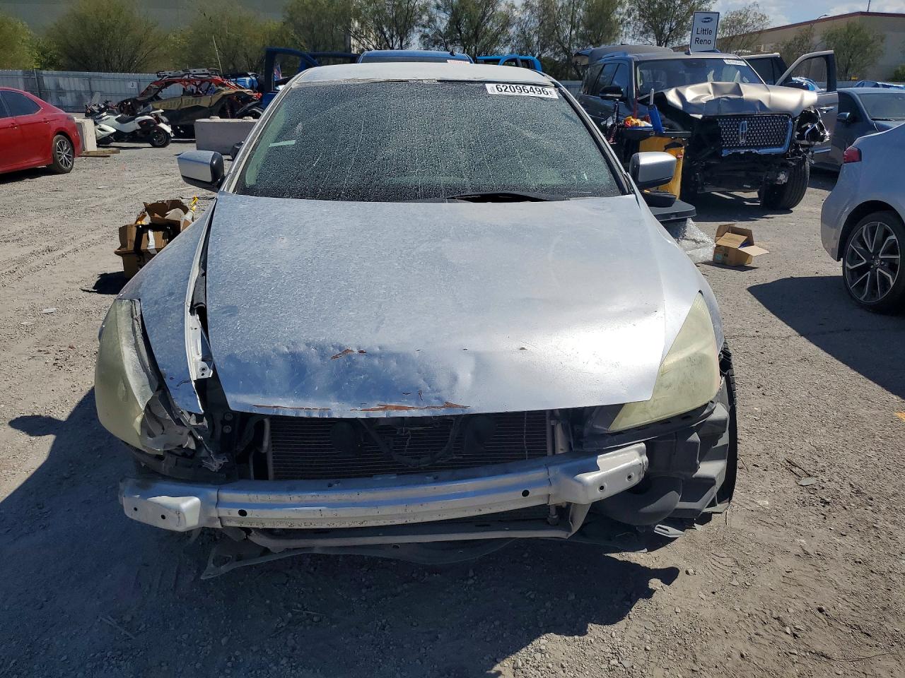 2006 Honda Accord Se Silver vin: 1HGCM56376A125274