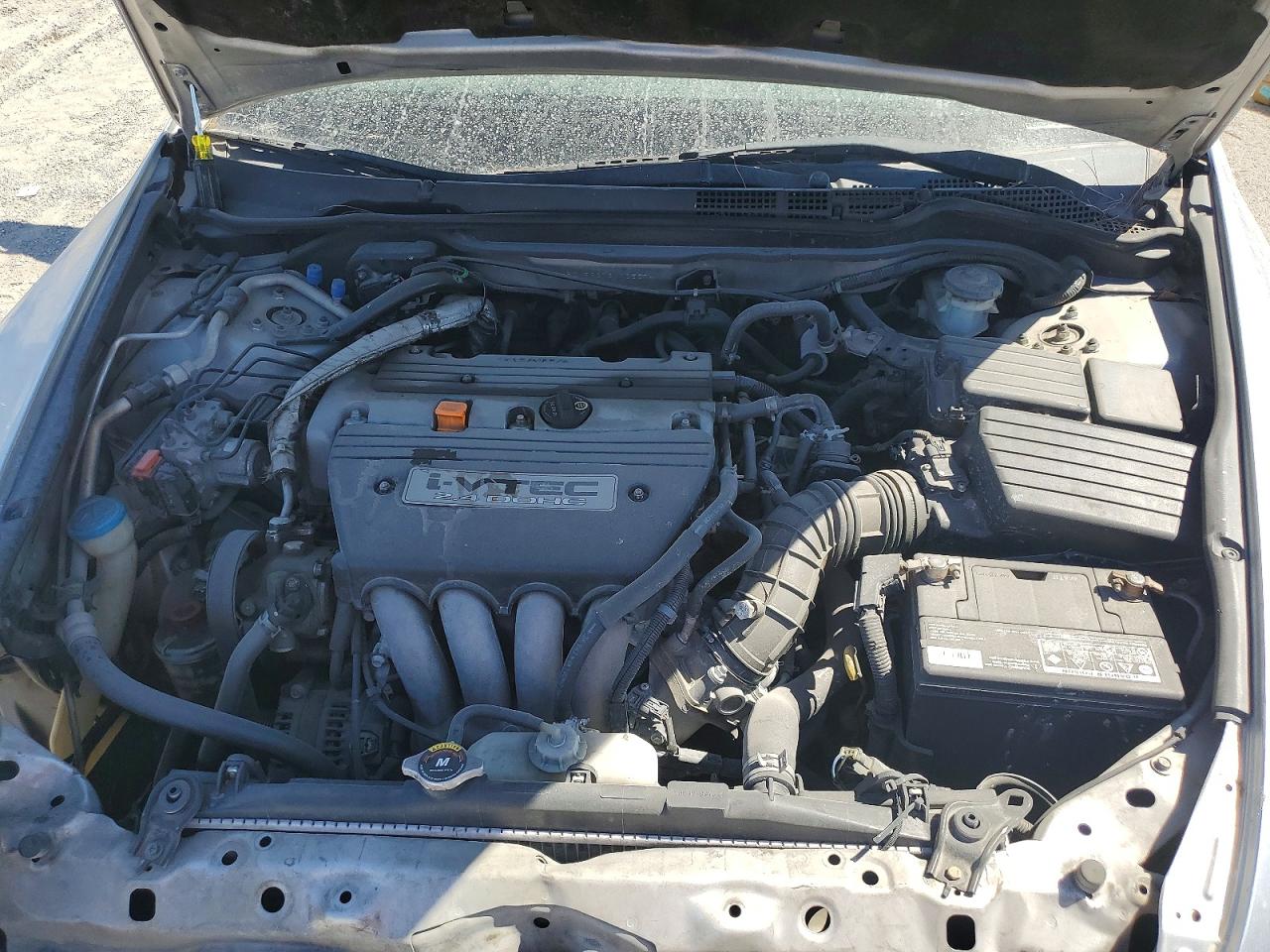 2006 Honda Accord Se Silver vin: 1HGCM56376A125274