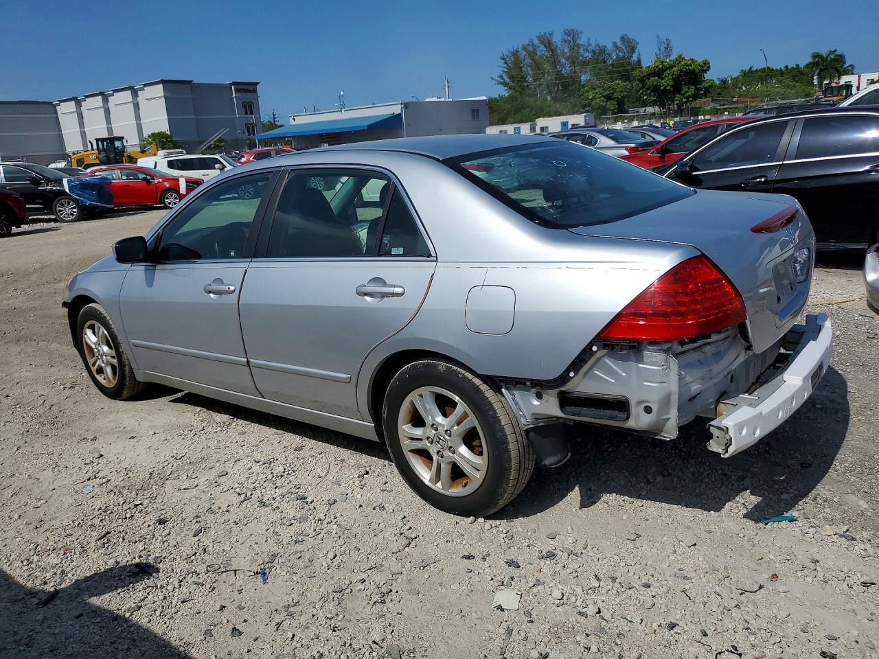 2006 Honda Accord Se Серебряный vin: 1HGCM56376A153124