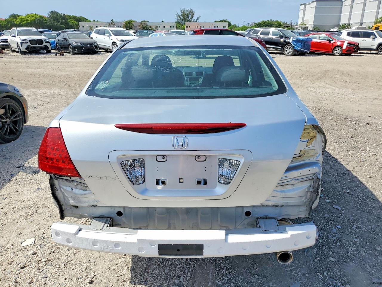 2006 Honda Accord Se Серебряный vin: 1HGCM56376A153124