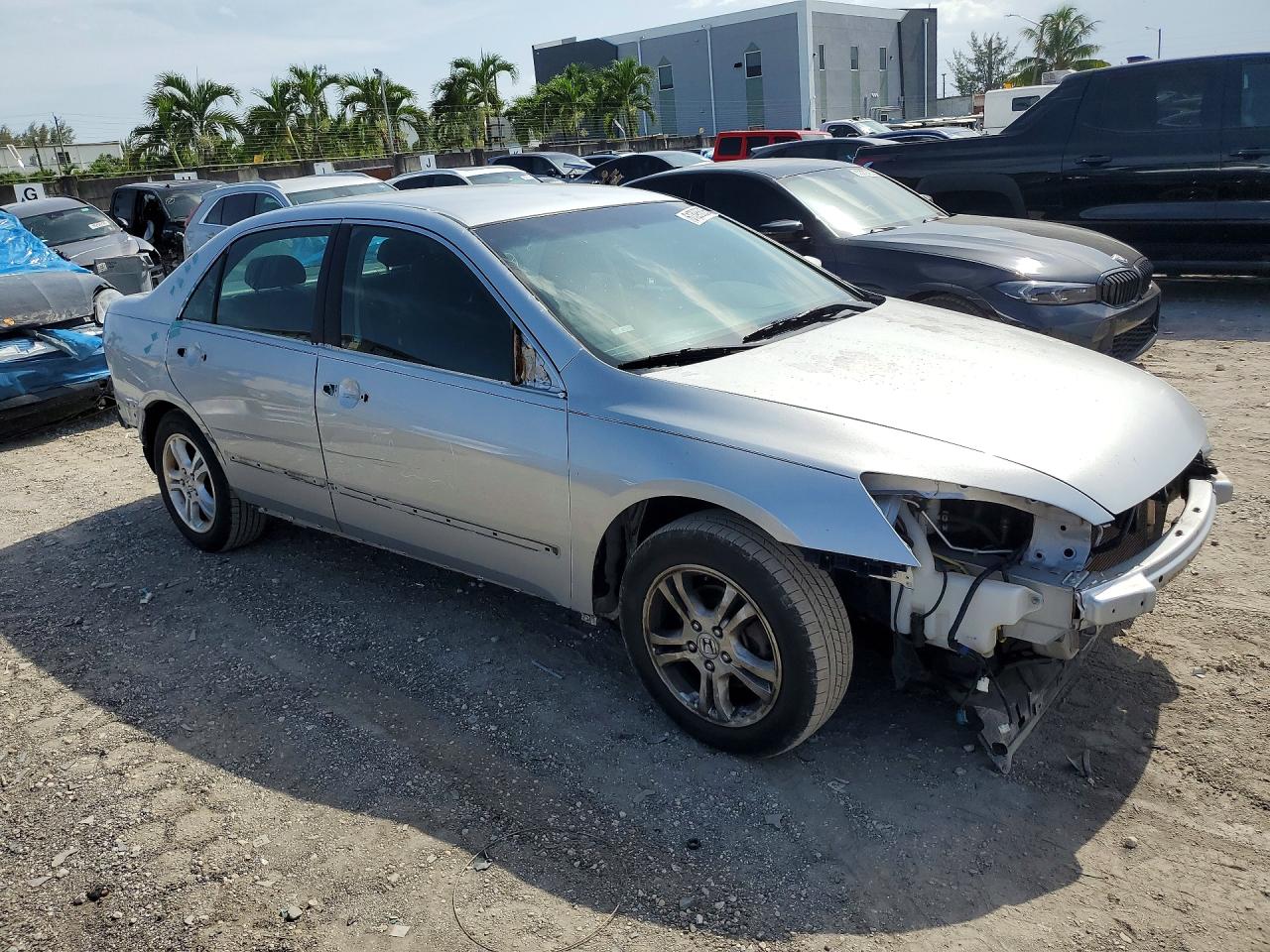 2006 Honda Accord Se Серебряный vin: 1HGCM56376A153124