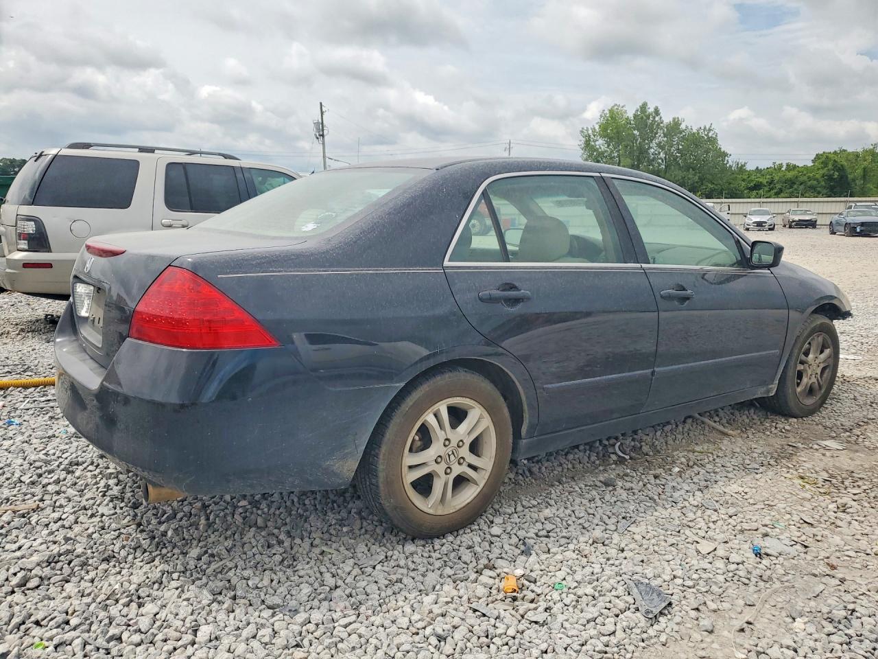 2006 Honda Accord Se Black vin: 1HGCM56376A153477